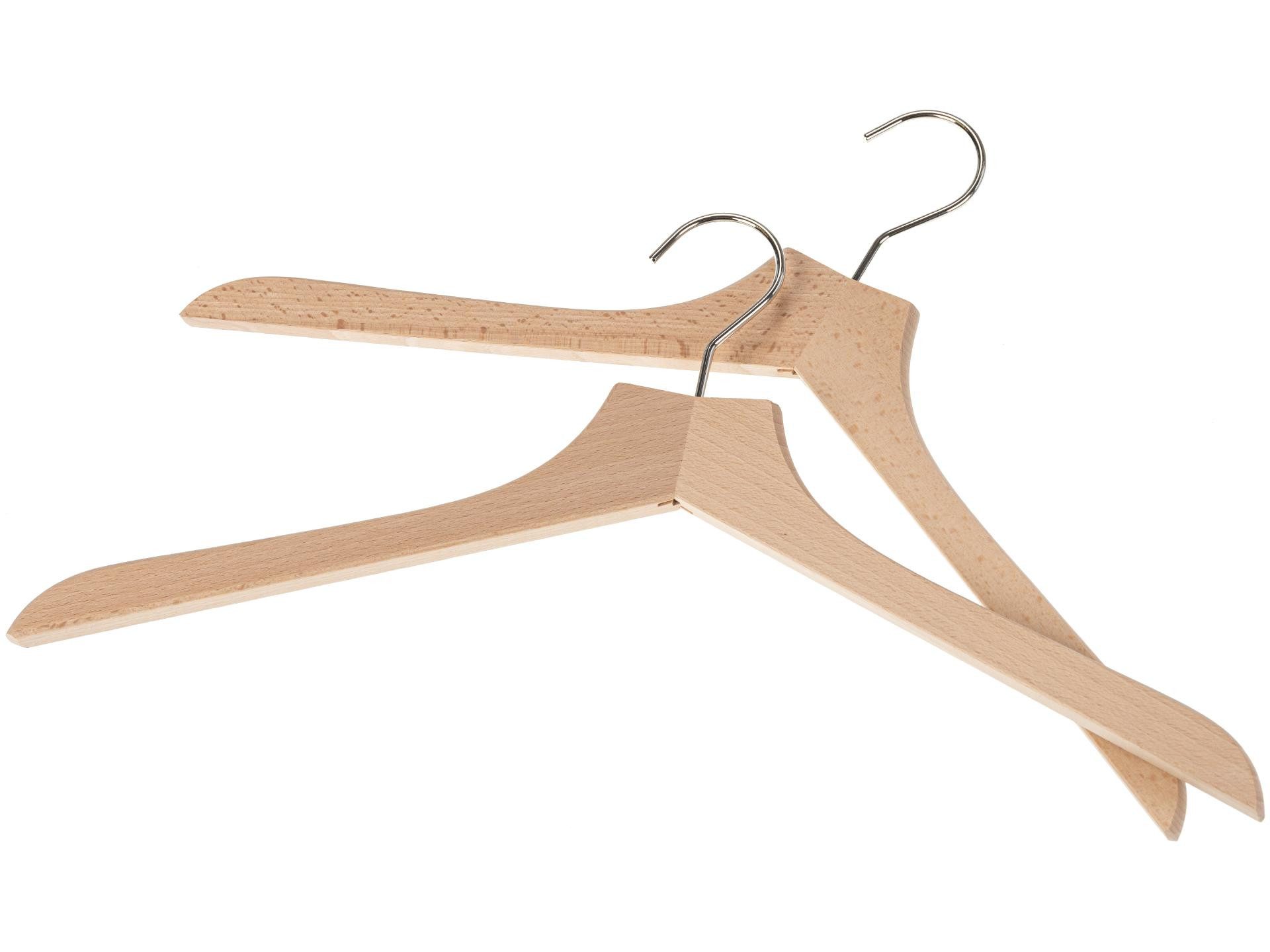 Holz Frank Kleiderbügel Moderner Kleiderbügel aus FSC® Buche - 41 x 23 x 1, günstig online kaufen