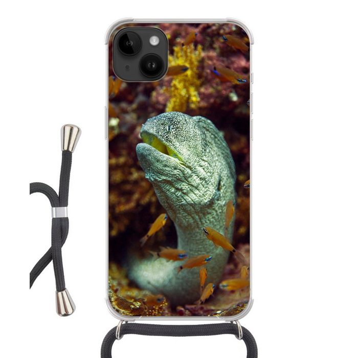 MuchoWow Handyhülle Fische - Korallen - Ozean Handyhülle Telefonhülle Apple iPhone 14 Plus