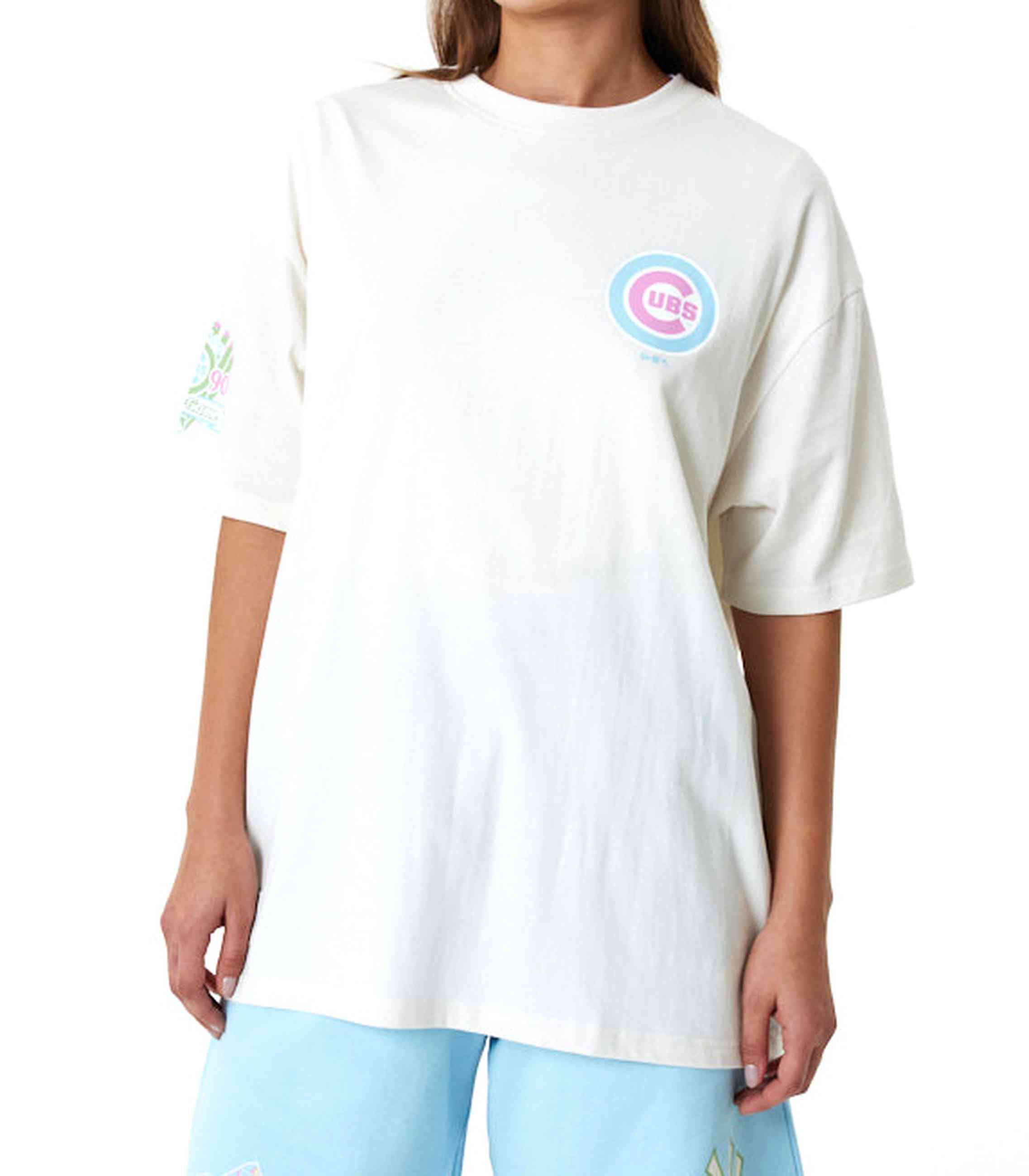 New Era T-Shirt MLB Chicago Cubs Pastel