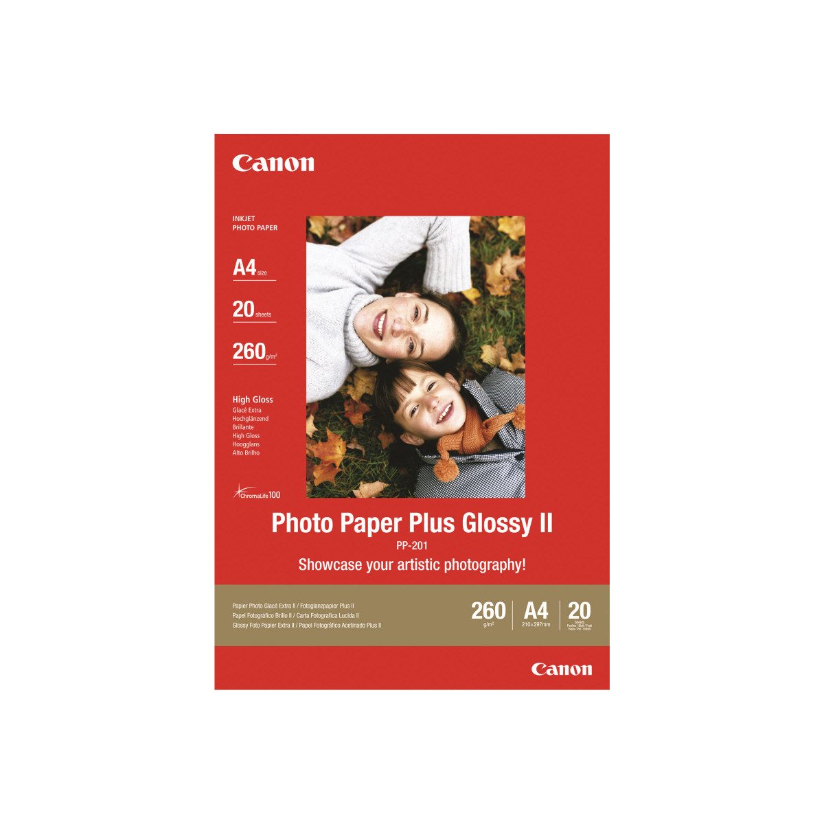 Canon Fotopapier PP-201 Fotopapier 10x15cm 5