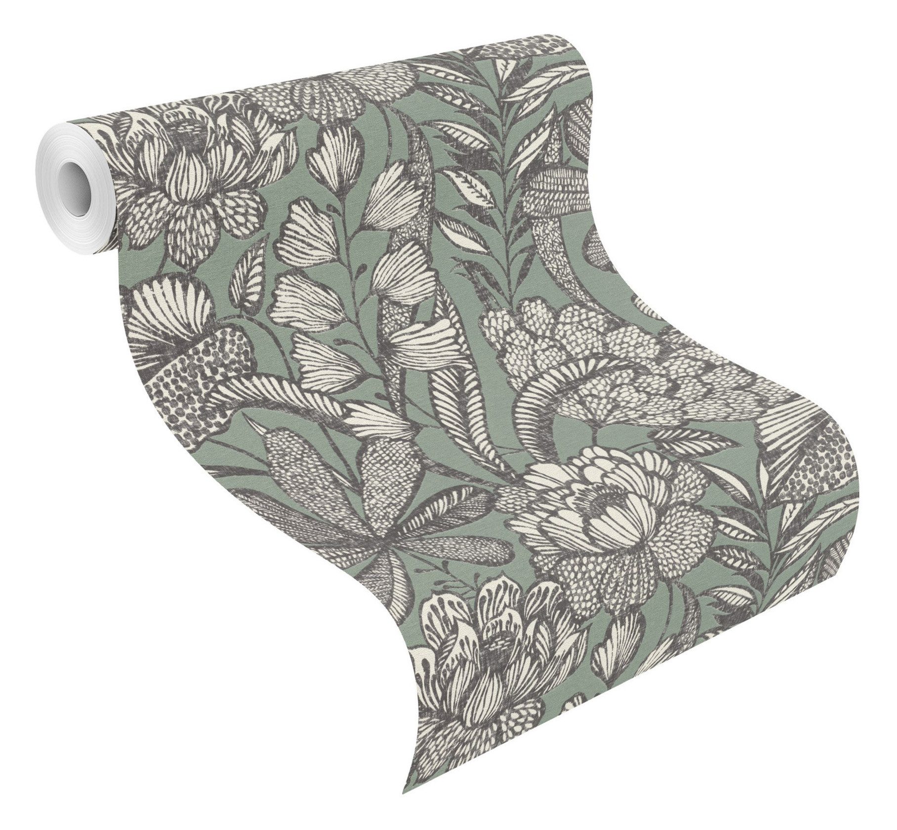 Rasch Vliestapete Rasch Vliestapete Lirico Blumen günstig online kaufen