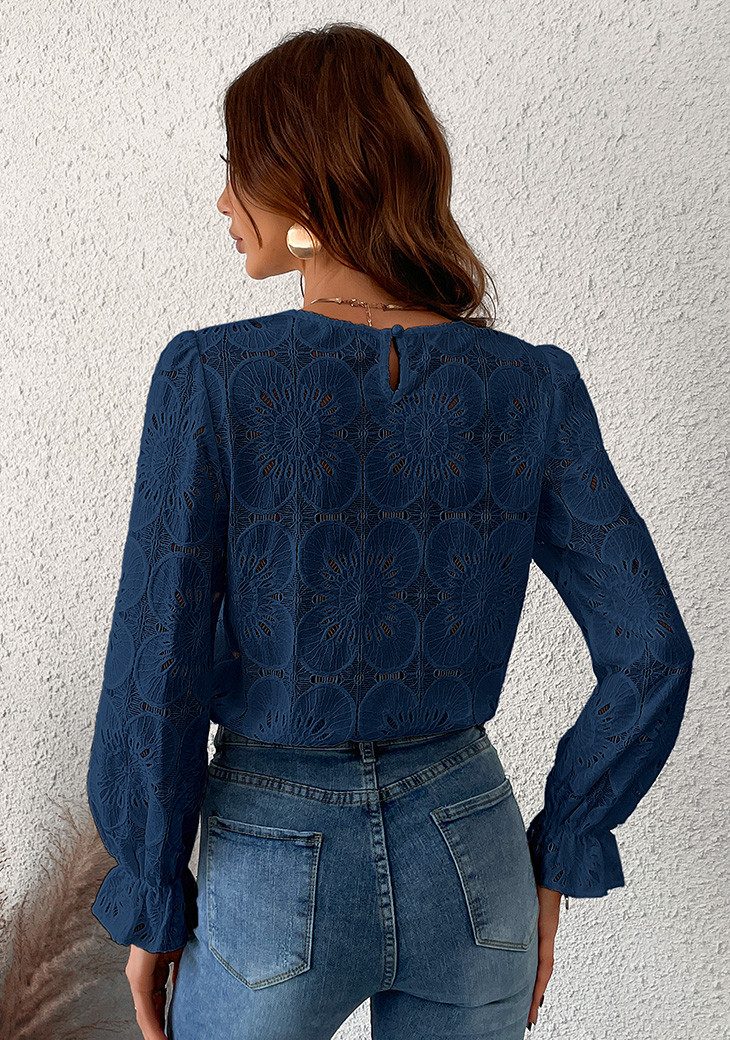 Cupshe Blusentop Romantisches Strick Top aus Spitze günstig online kaufen