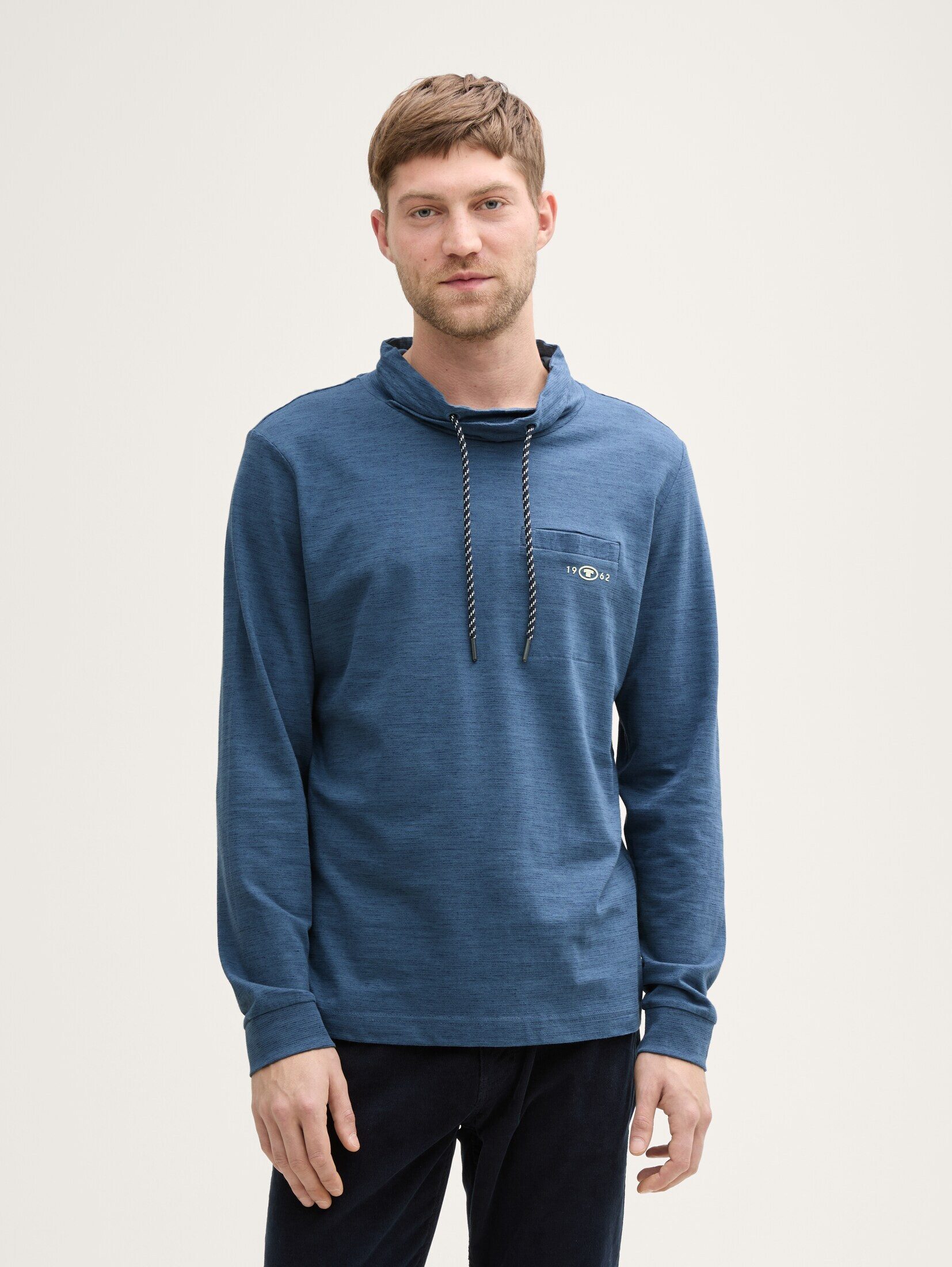 TOM TAILOR Langarmshirt Snood Langarmshirt mit günstig online kaufen