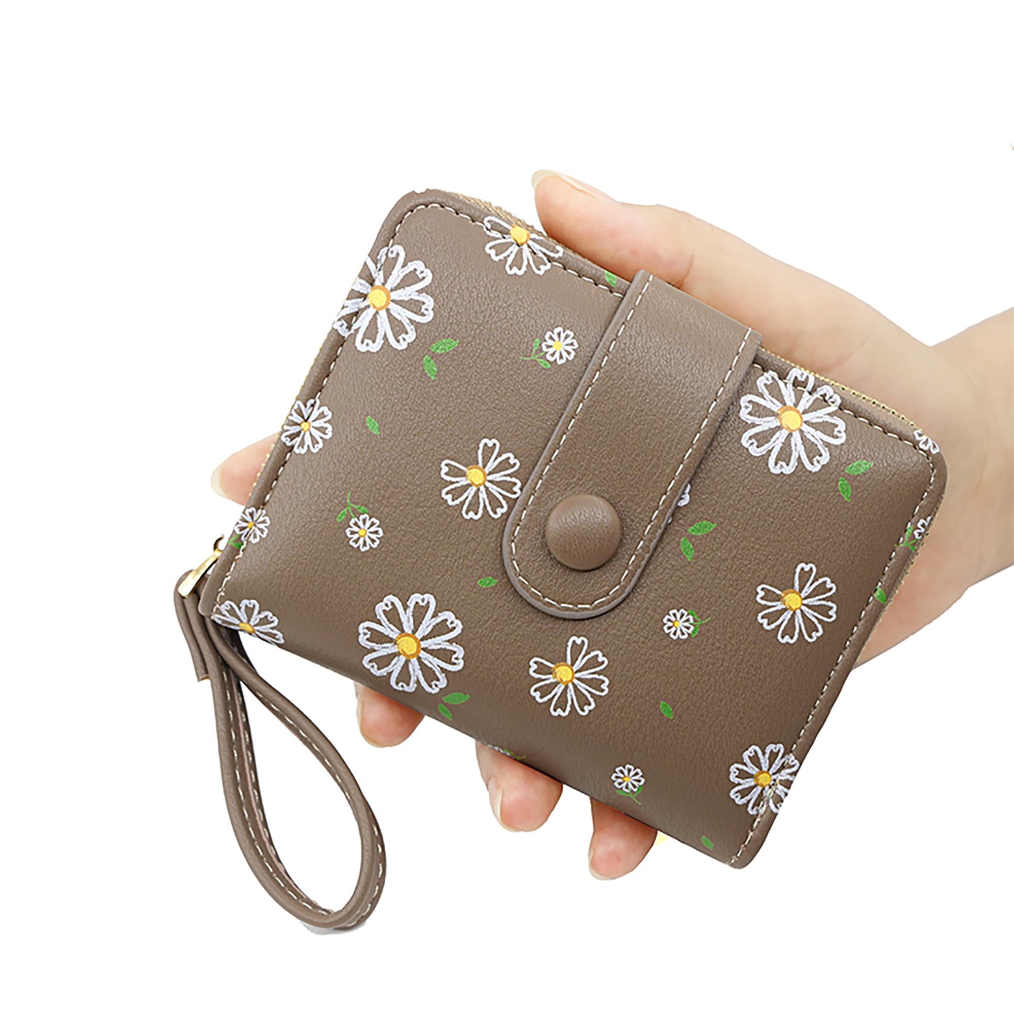 Coonoor Geldbörse Damen Geldbörse,Portemonnaie, Mini Geldbeutel mit Zipper günstig online kaufen