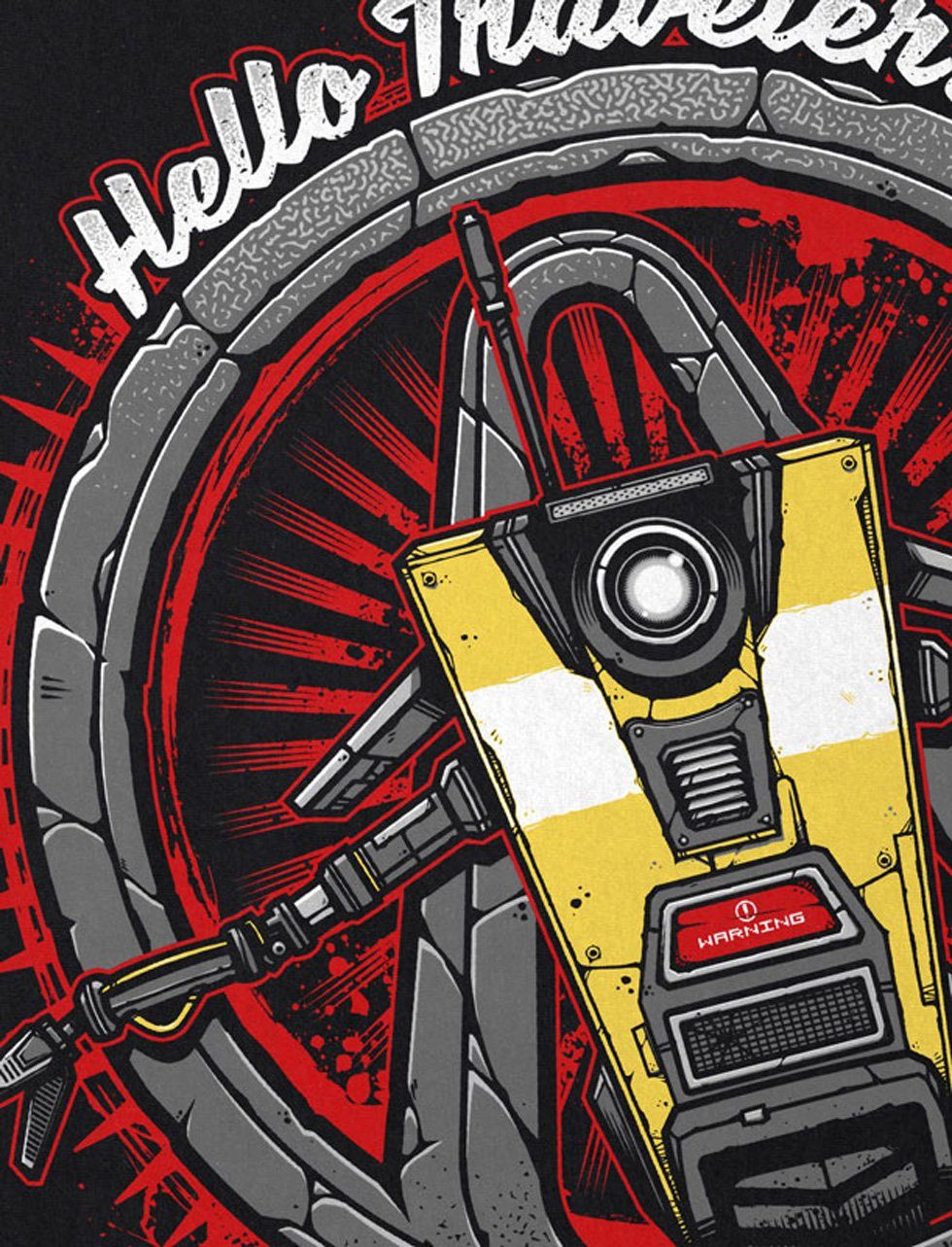 style3 T-Shirt CL4P-TP robot pandora claptrap ego shooter borderlands günstig online kaufen