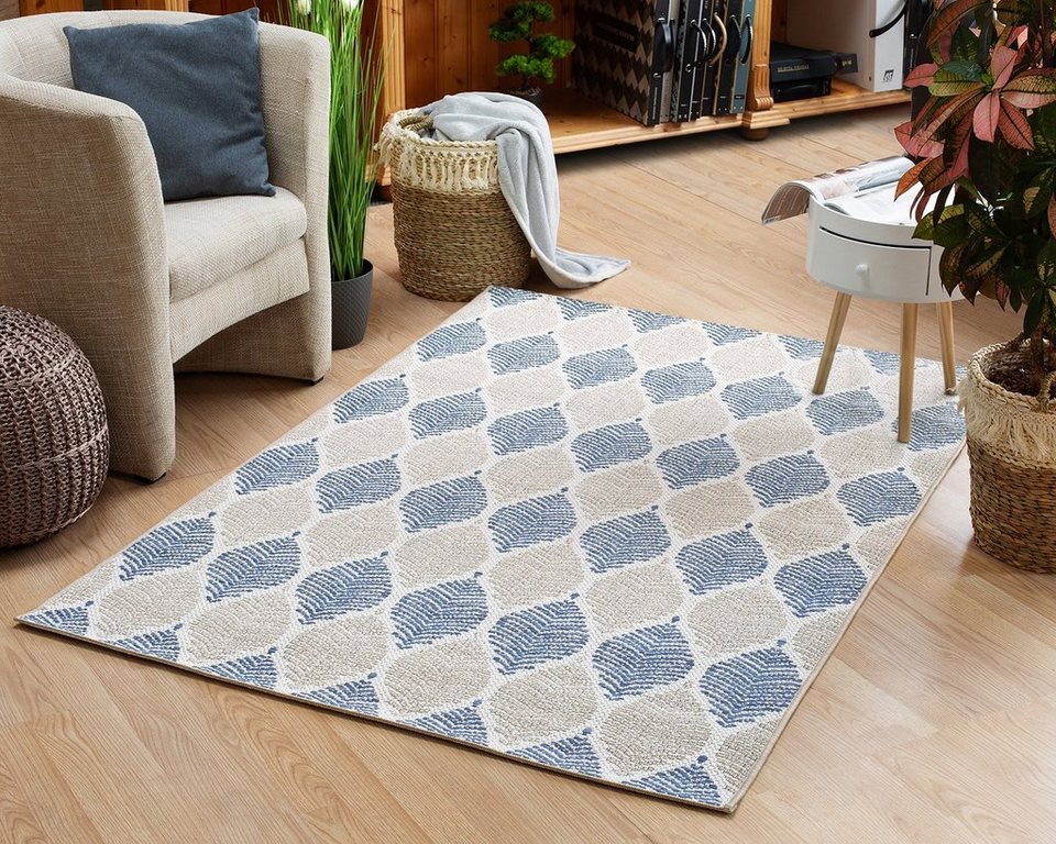 Teppich In- und Outdoor-Teppich Tagmata, 120x170cm, DomDeco