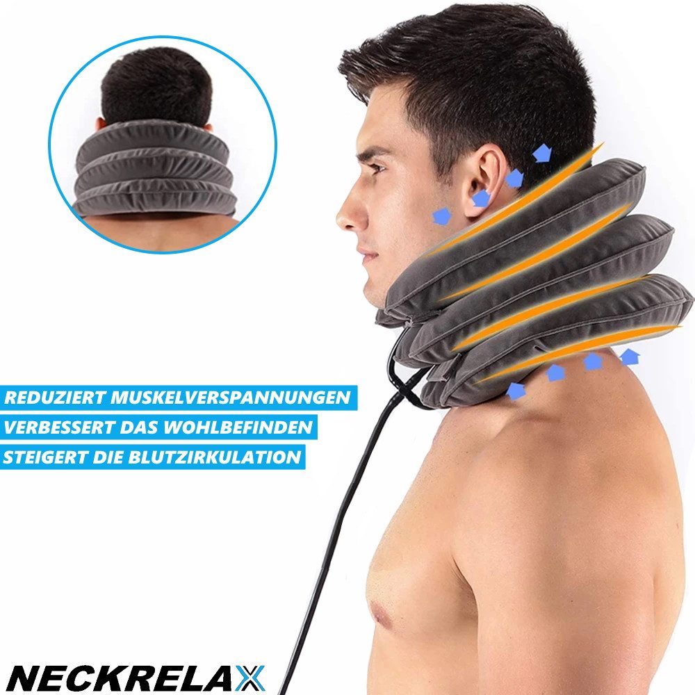 MAVURA Nackenkissen NECKRELAX Nackenkissen aufblasbar Nackenhörnchen günstig online kaufen