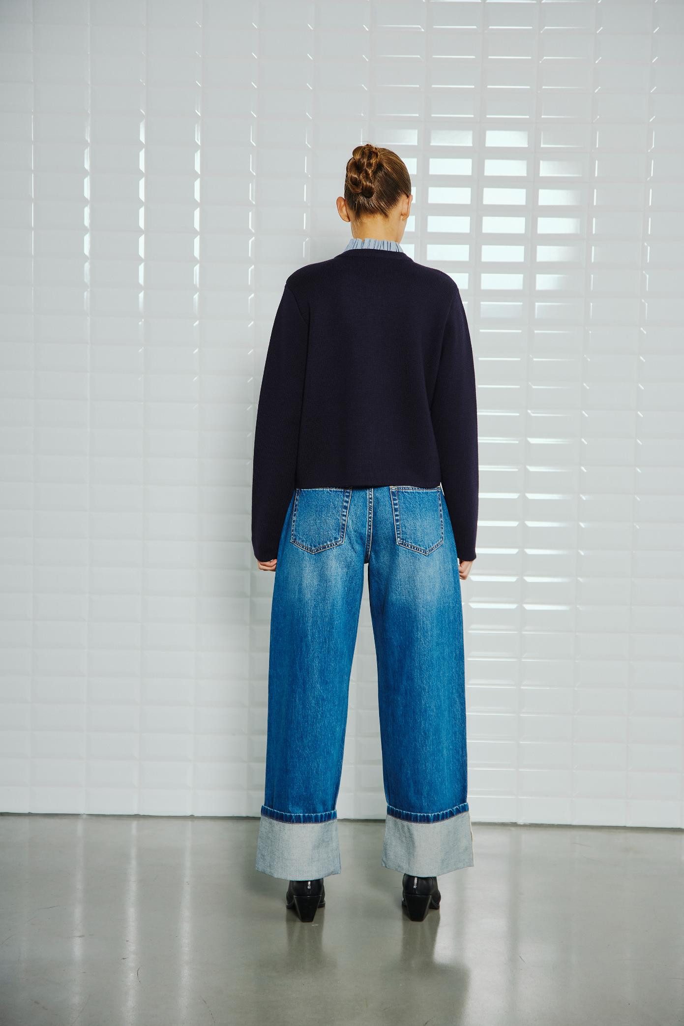 WithBlack Bequeme Jeans