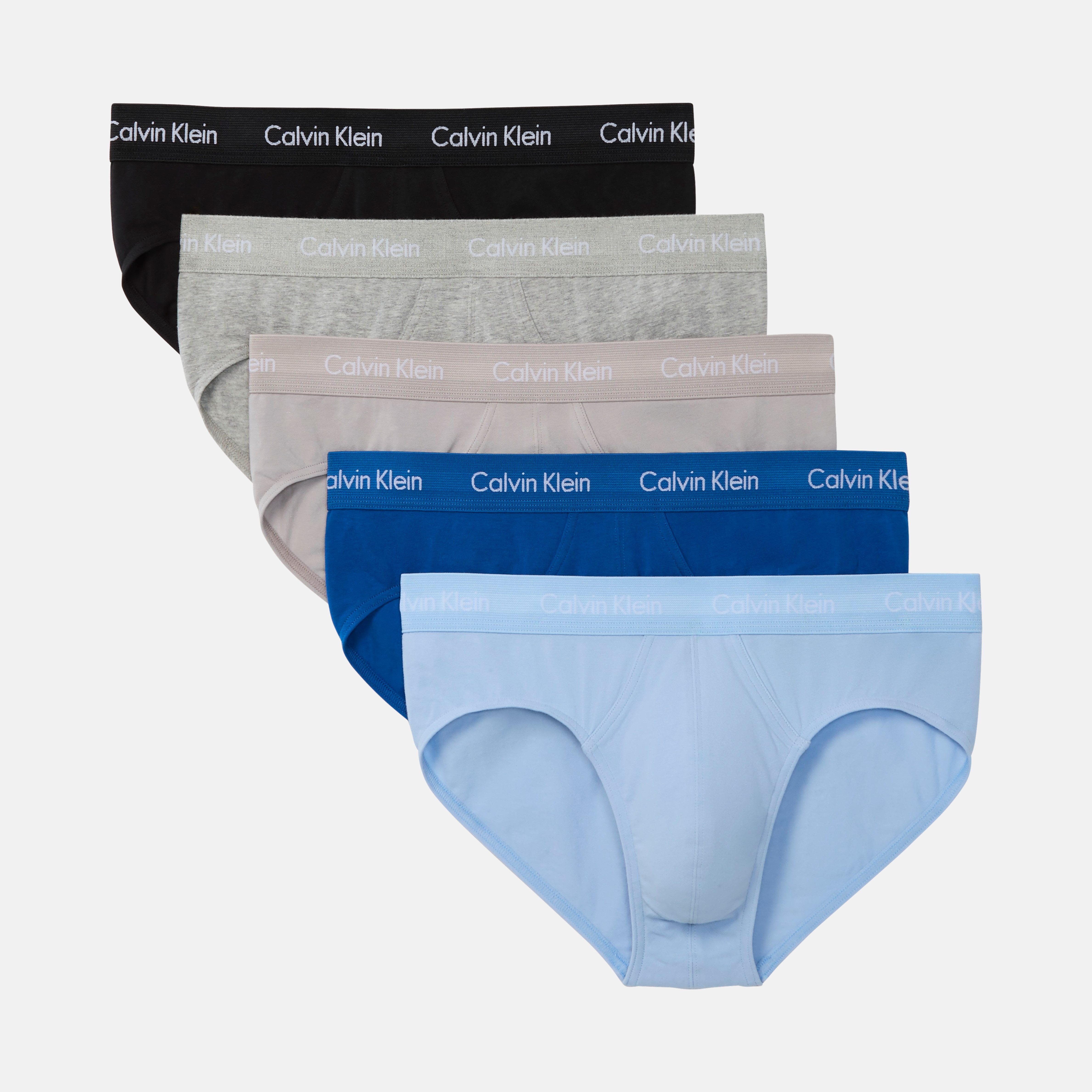 Calvin Klein Underwear Hipster HIP BRIEF 5PK (Packung, 5er-Pack) mit elastischem Logobund