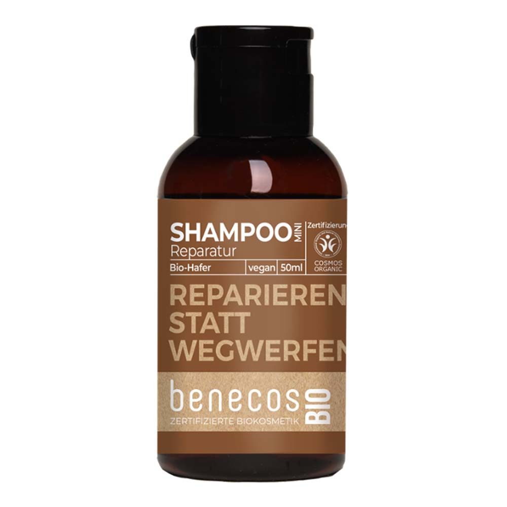 Benecos Haarshampoo Hafer - Shampoo Reparatur Mini 50ml