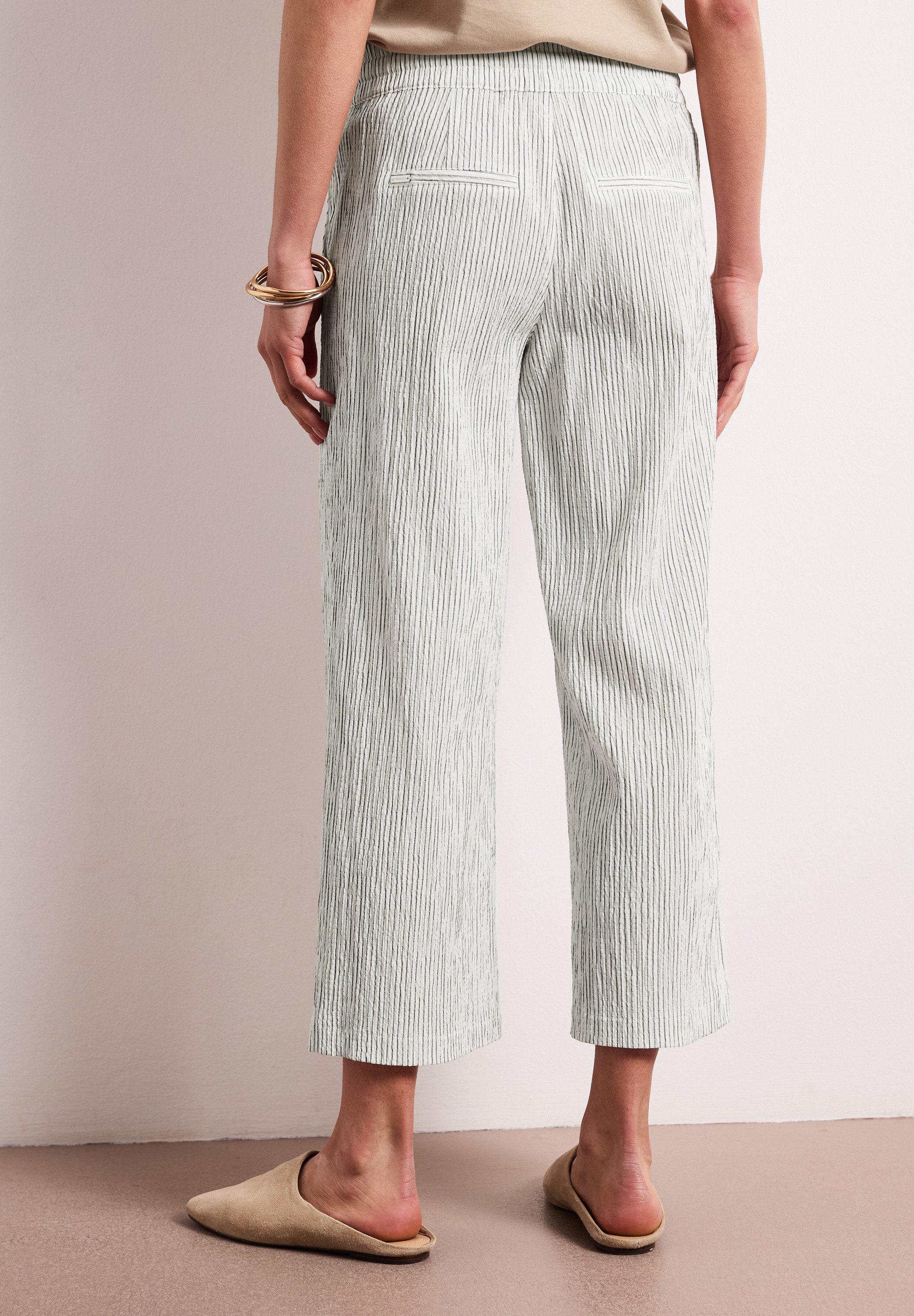 STREET ONE Stoffhose Style Emee mit elastischem Bund