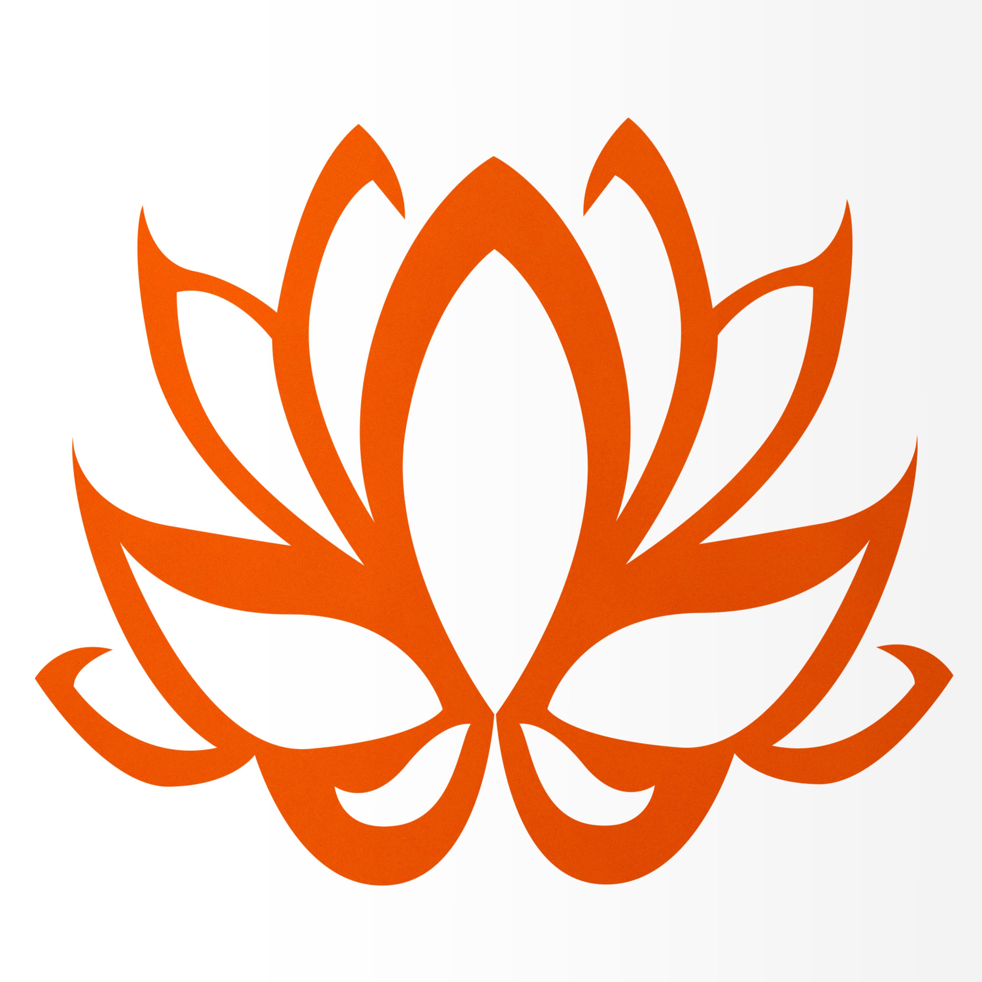Nomiro Aufkleber Asien Lotus Blume 120 x 90 mm, (1tlg), konturgeschnitten, ohne Hintergrund