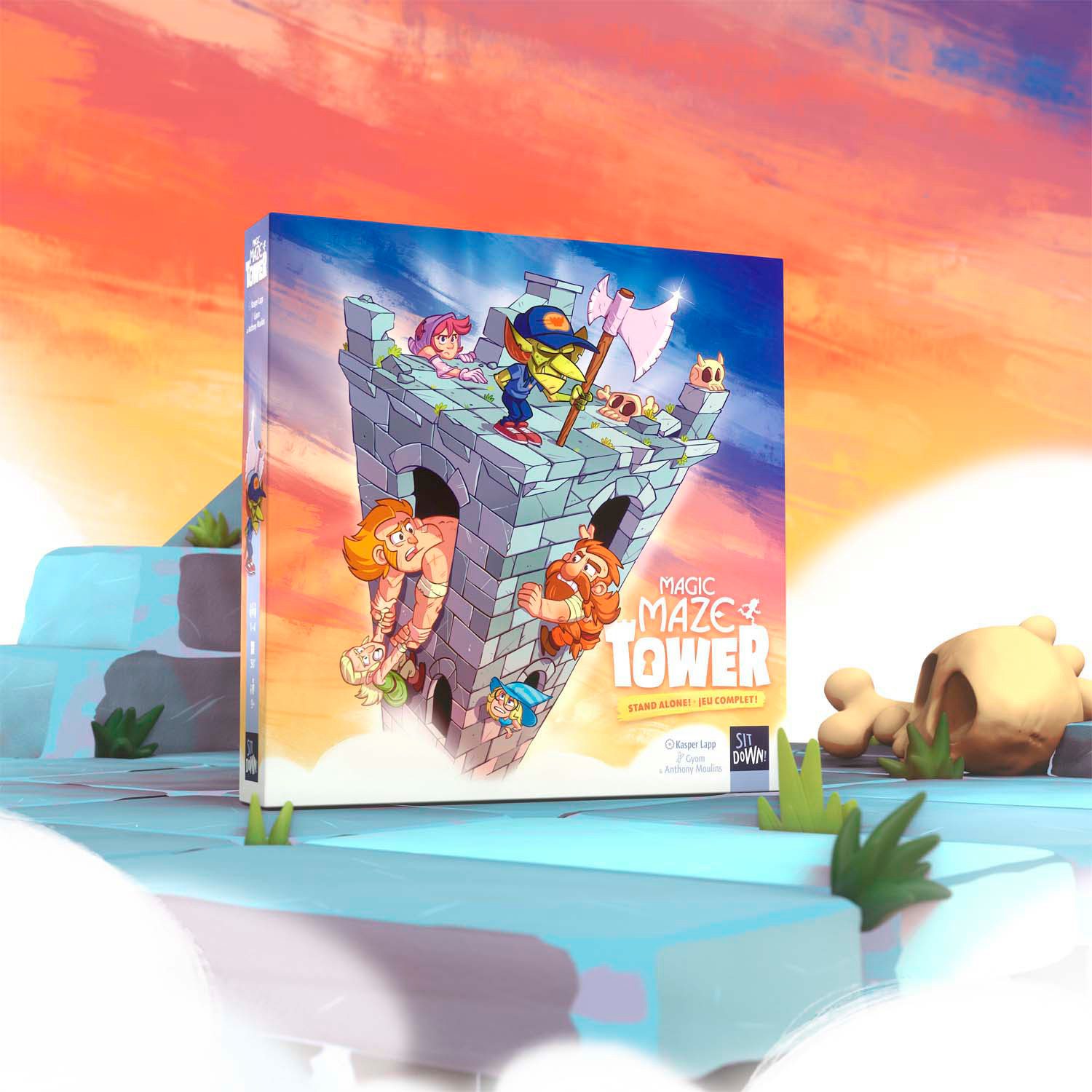 SIT DOWN! Spiel Magic Maze Tower, Familienspiel