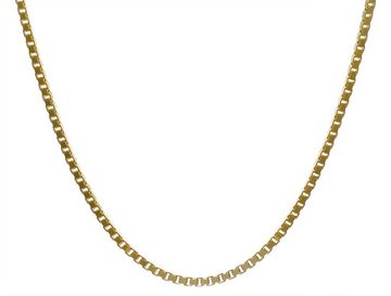 trendor Kette mit Anhänger Taufring mit Engel-Einhänger Gold 585 (14 Karat) mit Silberkette