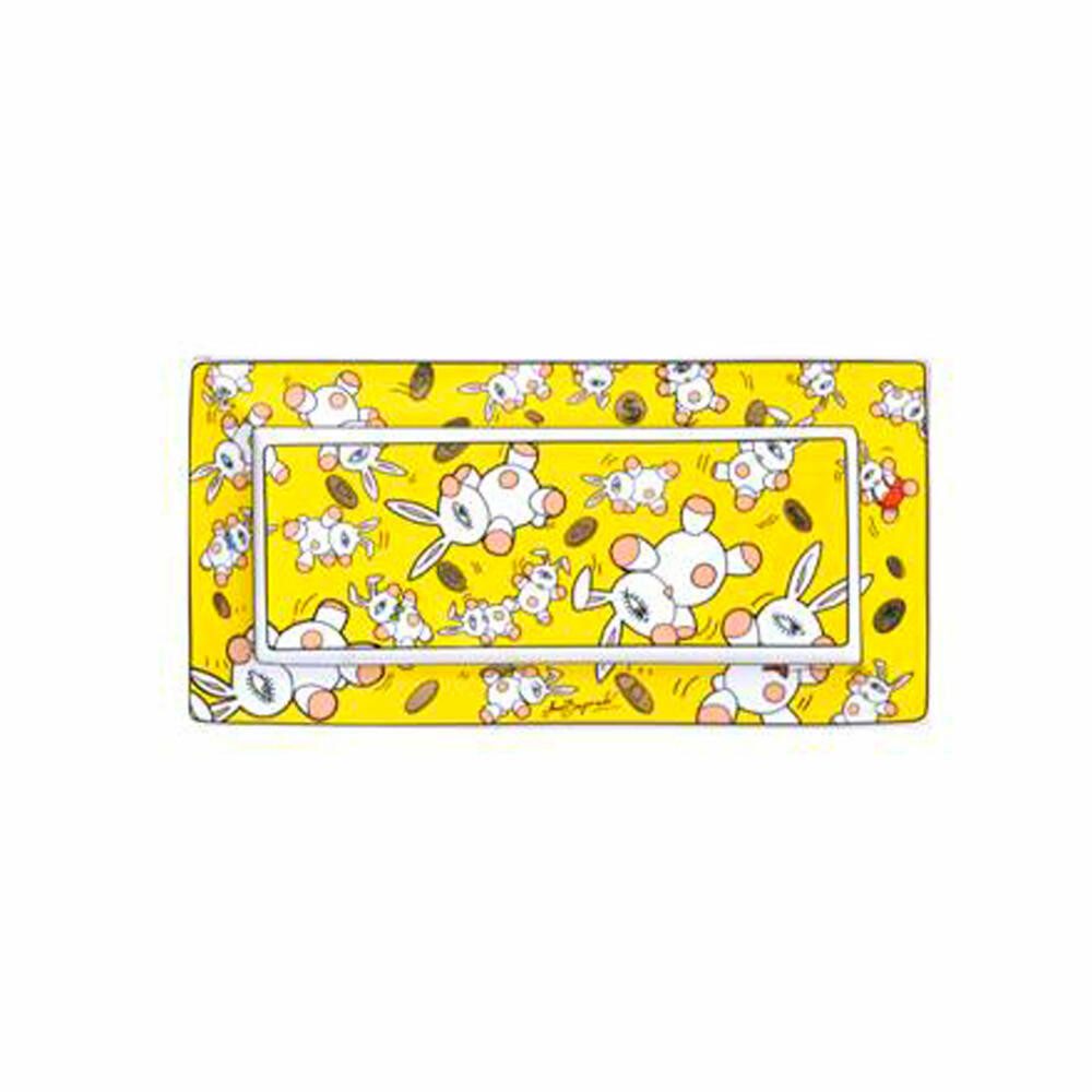 Goebel Dekoschale Bergonzoli - Magic Bunny Gold