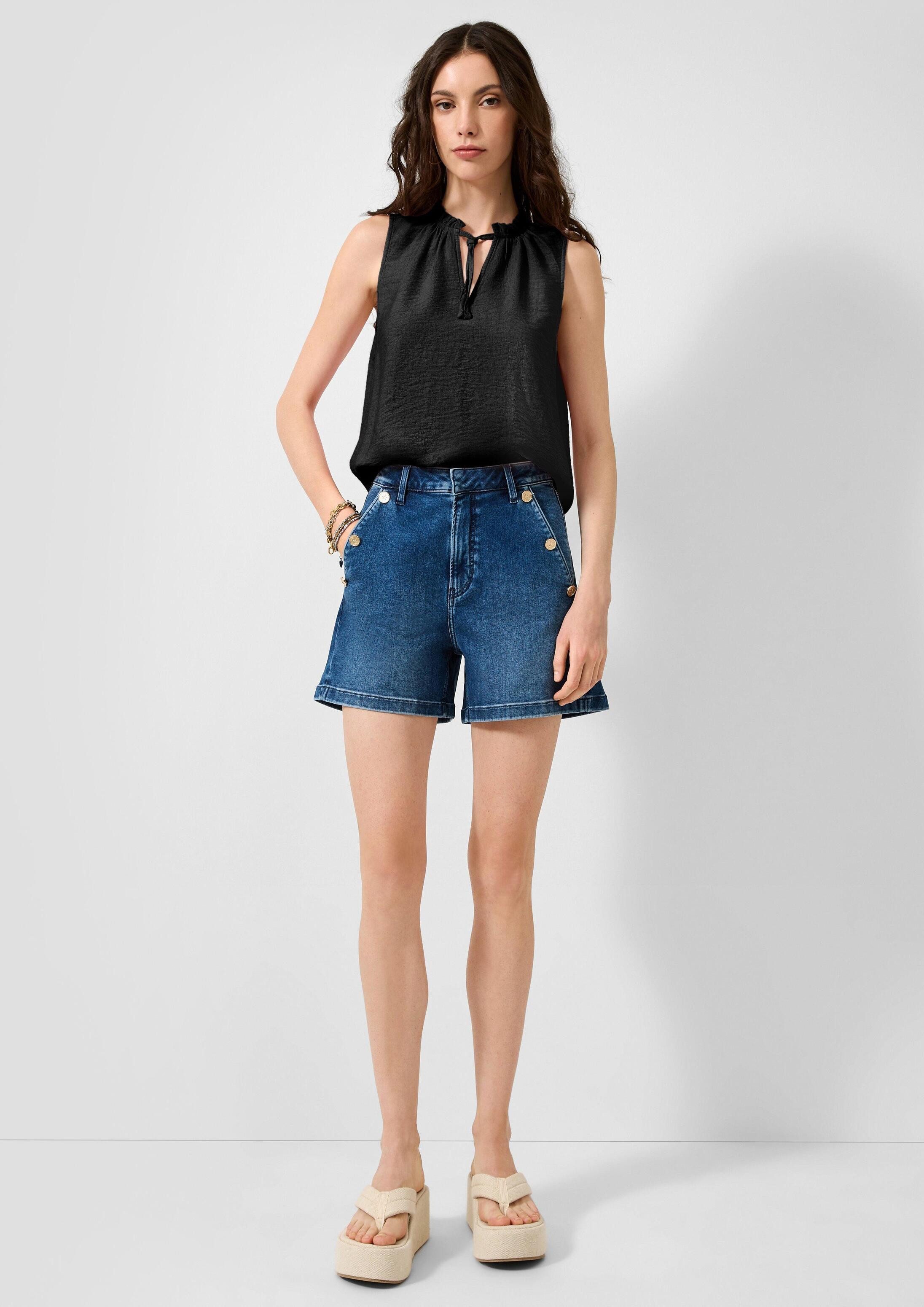 QS Blusentop Bluse Blusentop aus Viskosemix – Bild 5 von 5