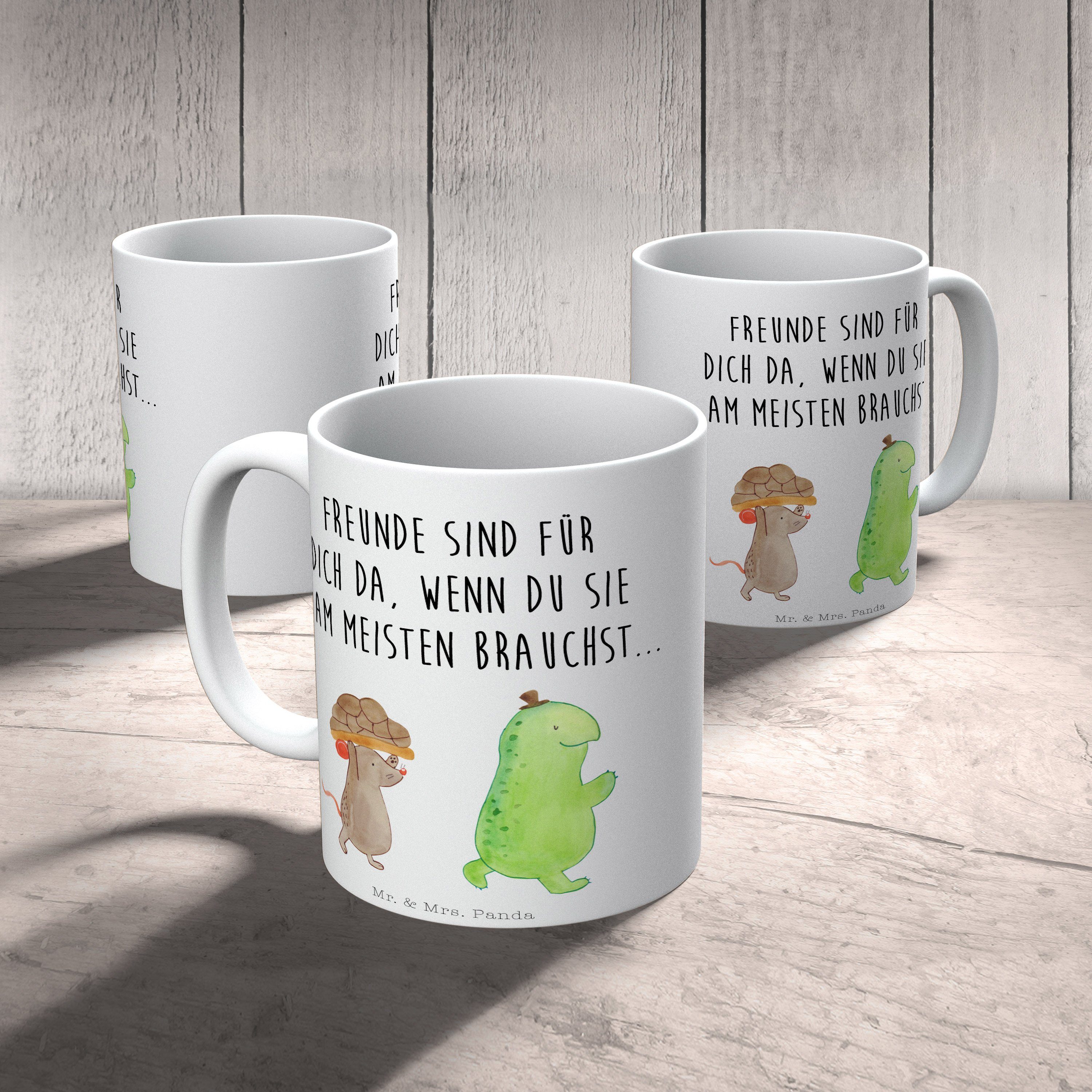 Tasse Hilfe, - Panda Maus Teet, Schildkröte Mrs. Mr. & & - Tasse, Freundinnen, Weiß Geschenk, Keramik