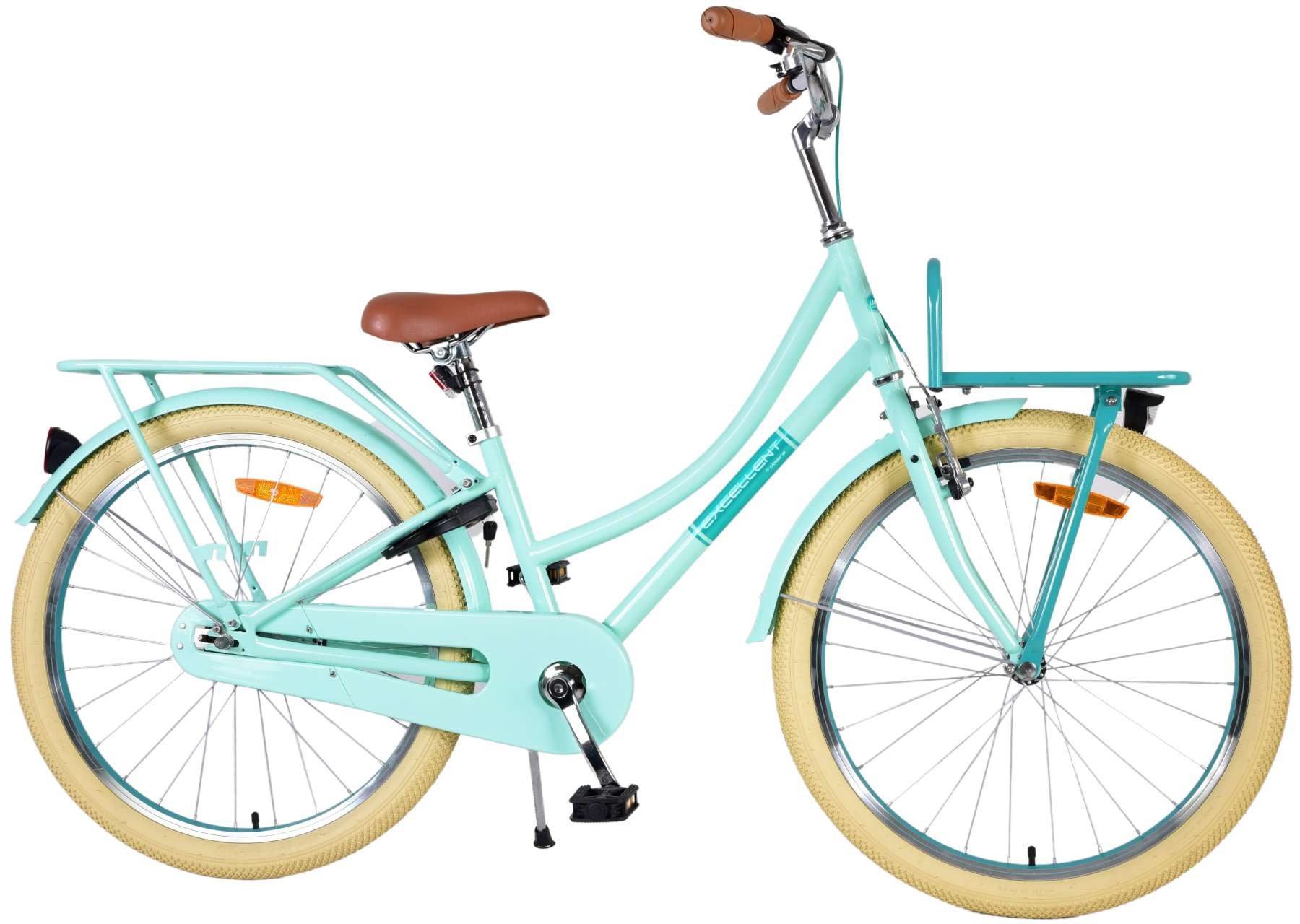 Kinderfahrrad Kinderfahrrad Excellent Fahrrad für Mädchen 24 Zoll Kinderrad in Grün