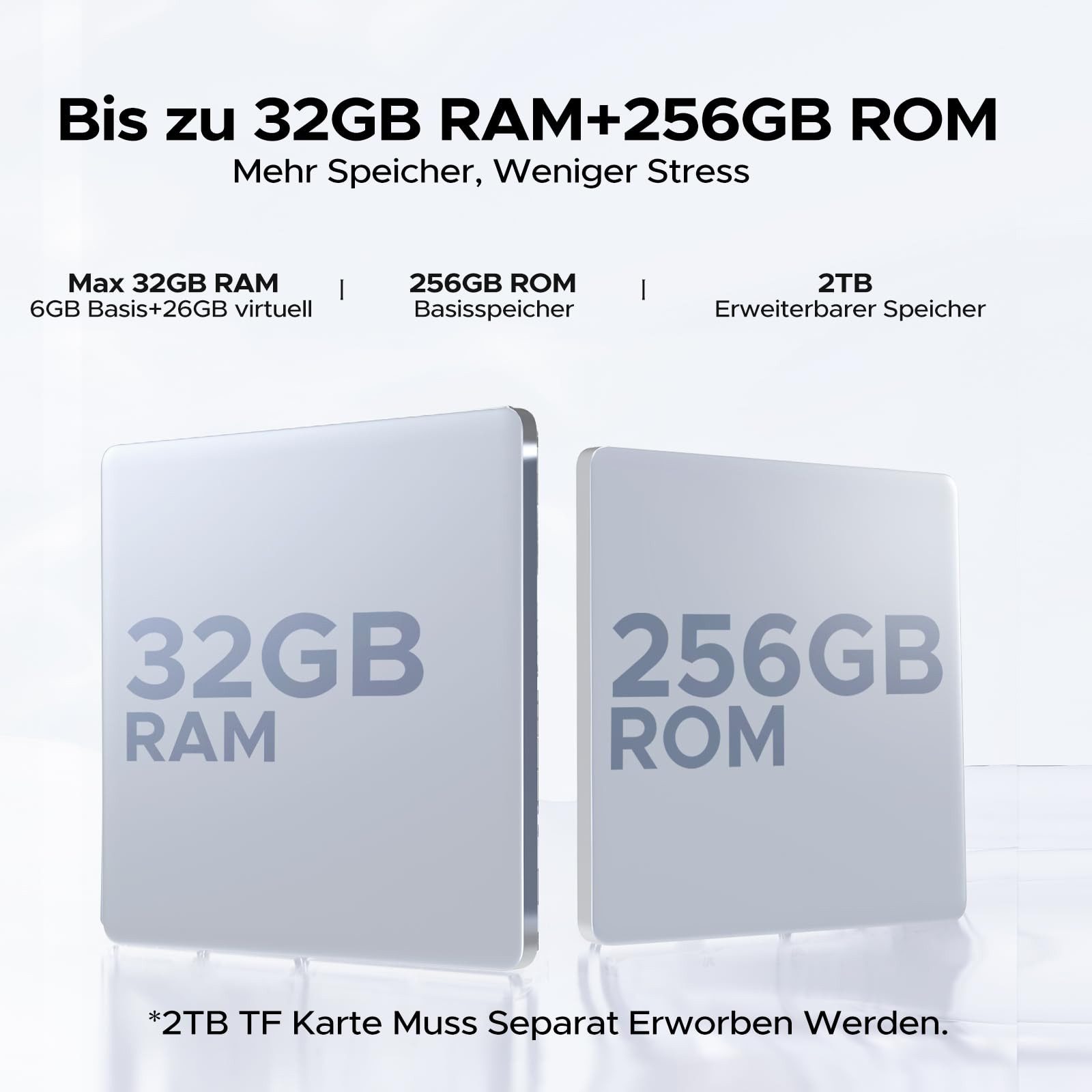 DOOGEE U13 Android 16, 32GB RAM+256GB ROM (2TB TF), 11000mAh Tablet (13", 256 GB, Android 16, 13MP+5MP, 5G WiFi, Widevine L1, GPS, Face ID, OTG)