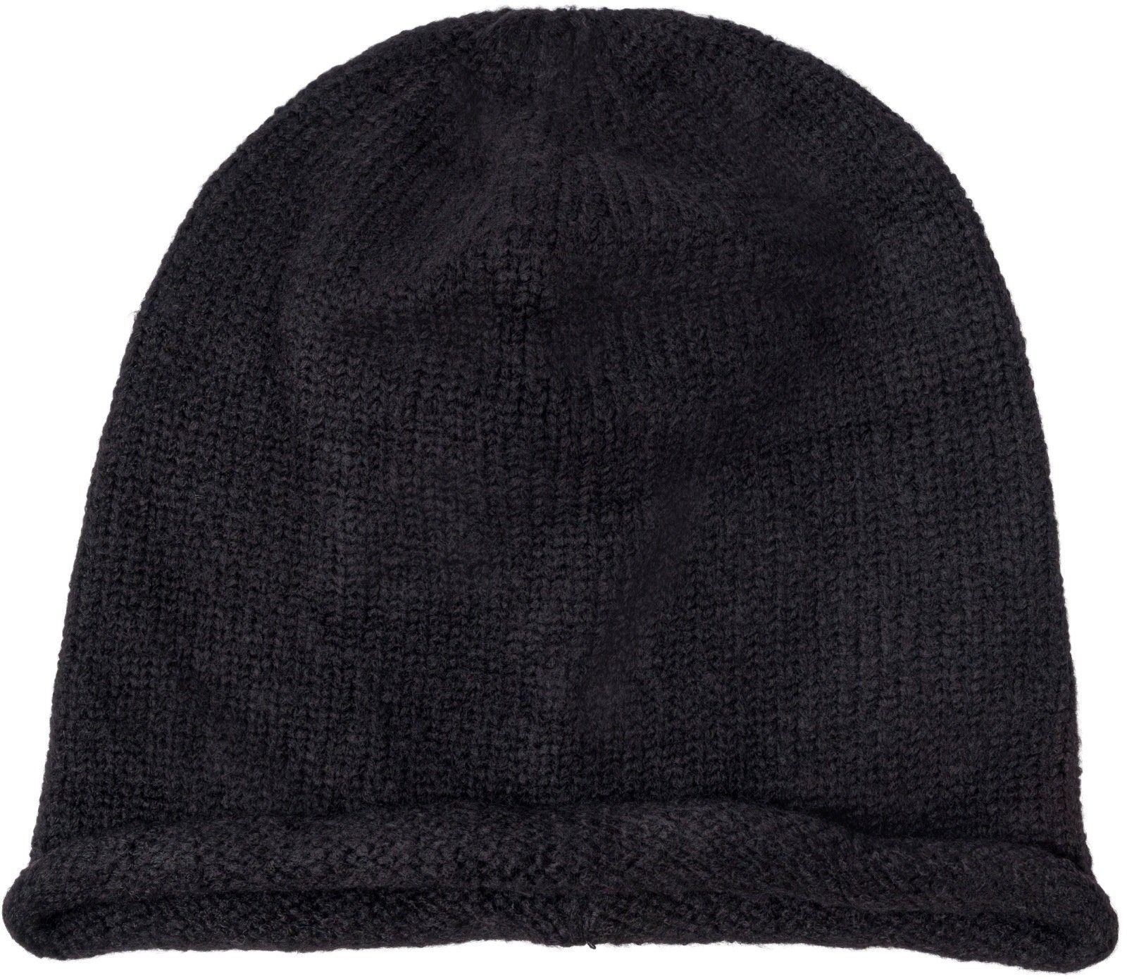 styleBREAKER Strickmütze Oversize Strickbeanie mit Rollrand (1-St)