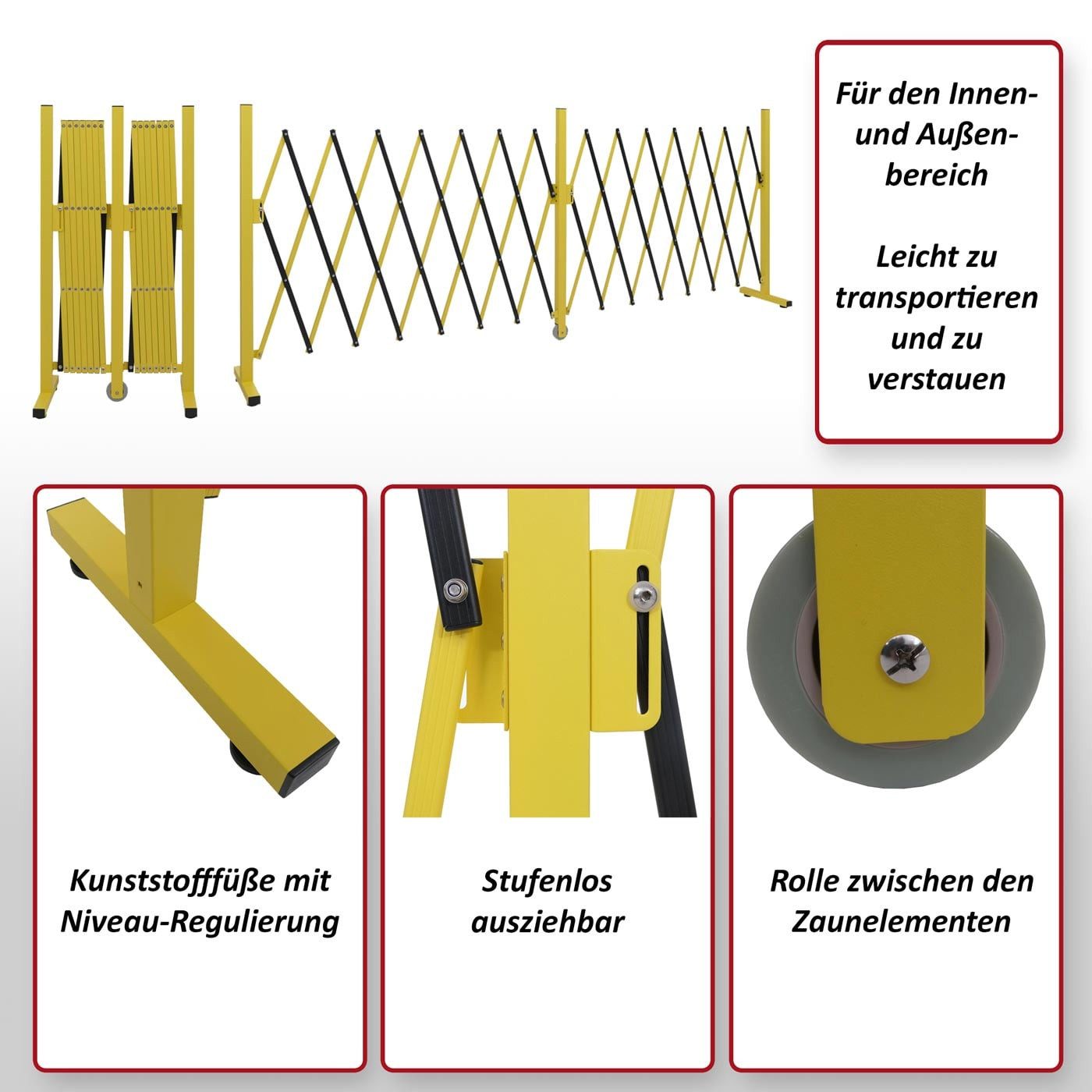 MCW Universalschutzgitter MCW-B34-GS-4, Einfach und flexibel zu montieren