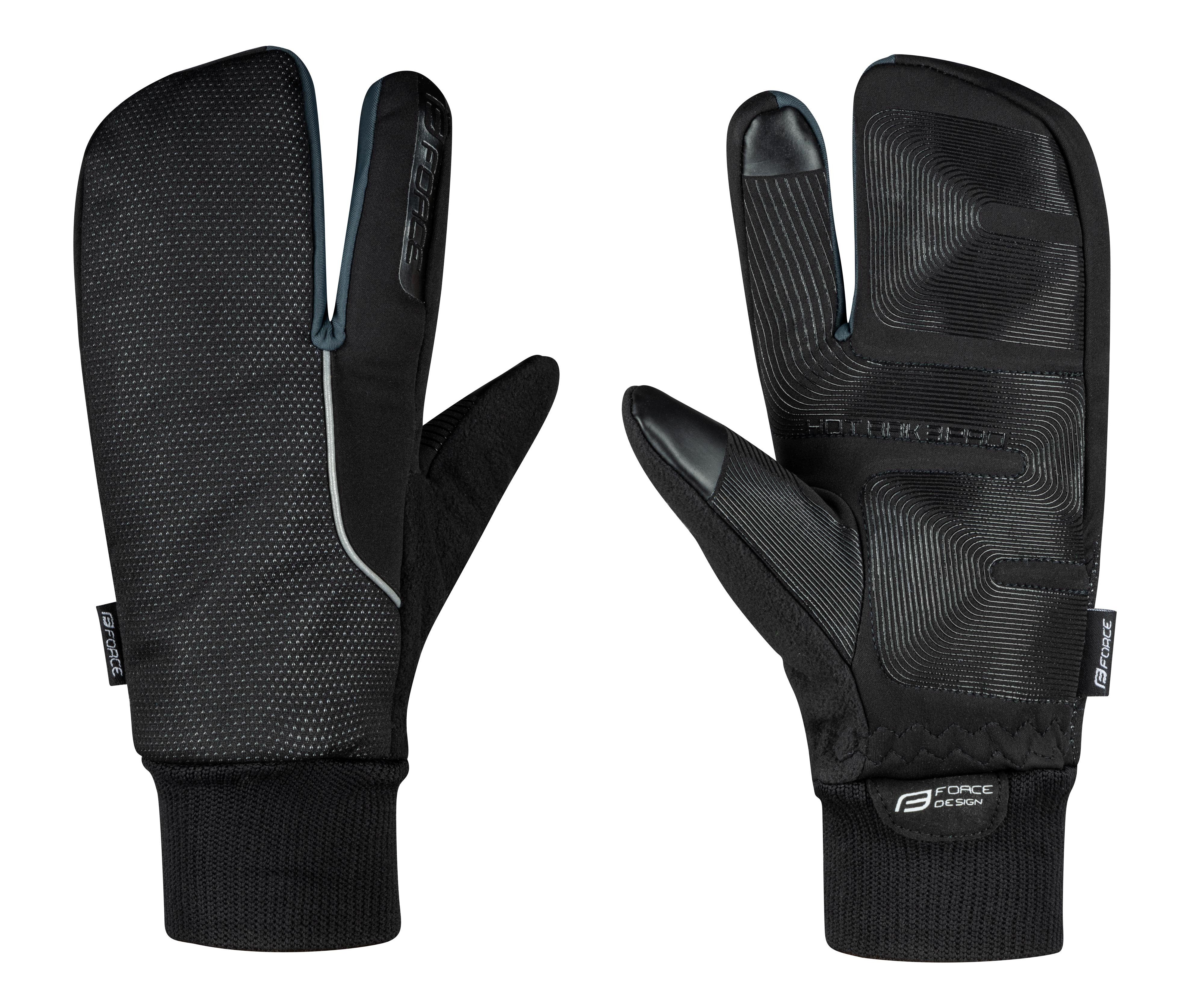 FORCE Fahrradhandschuhe FORCE Winter Перчатки HOT RAK PRO 3+1, -5 °C bis 0 °C