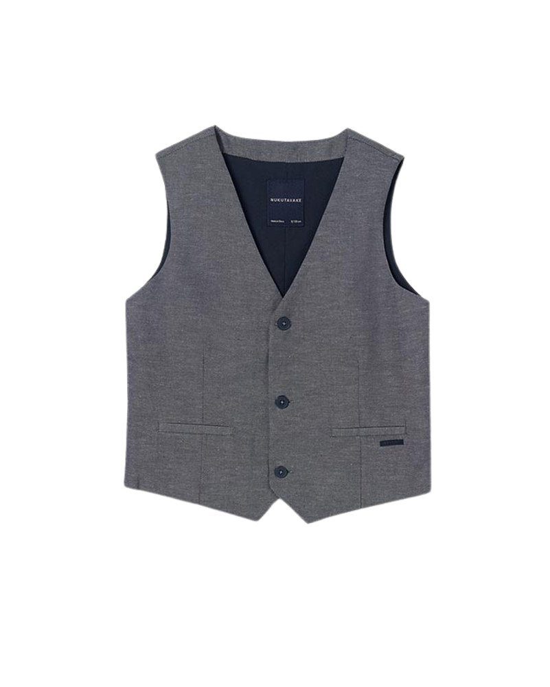 Anzugweste Für Jungen - Elegante 4-Knopf-Weste Für Festliche Anlässe