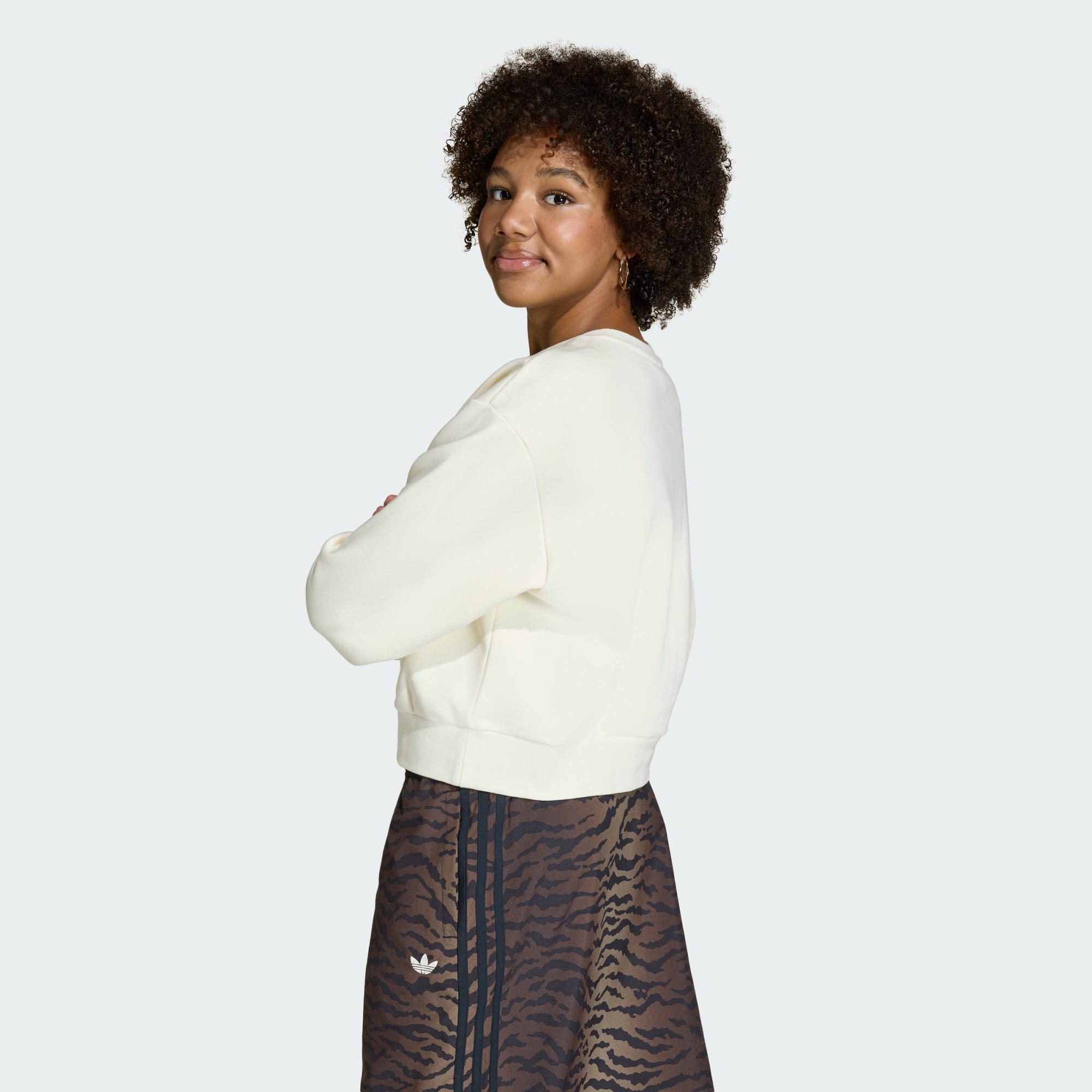 adidas Originals Rundhalspullover LOOSE BOXY CREW SWEATSHIRT (1-tlg)