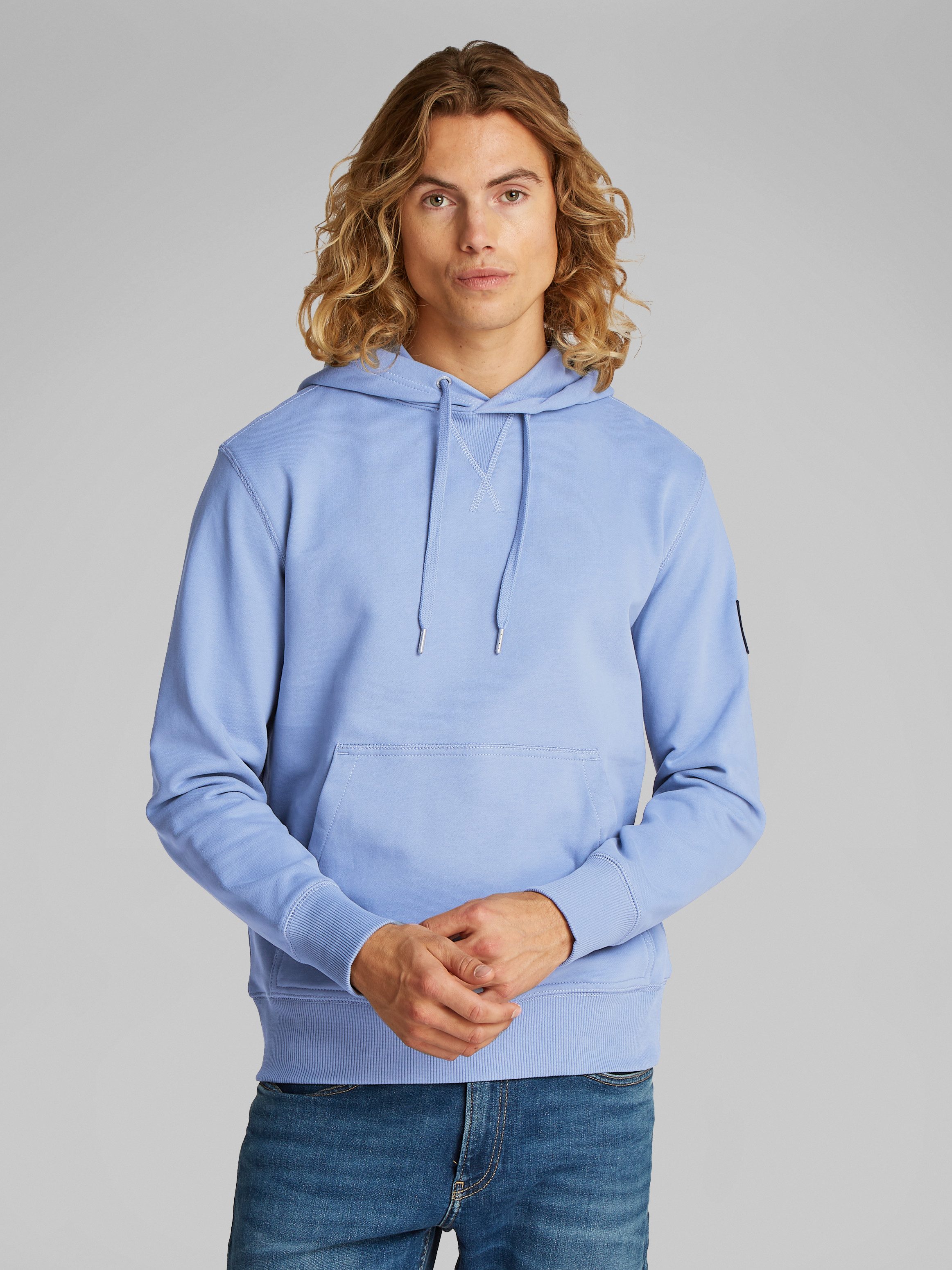 Calvin Klein Jeans Kapuzensweatshirt BADGE HOODIE mit Logopatch günstig online kaufen