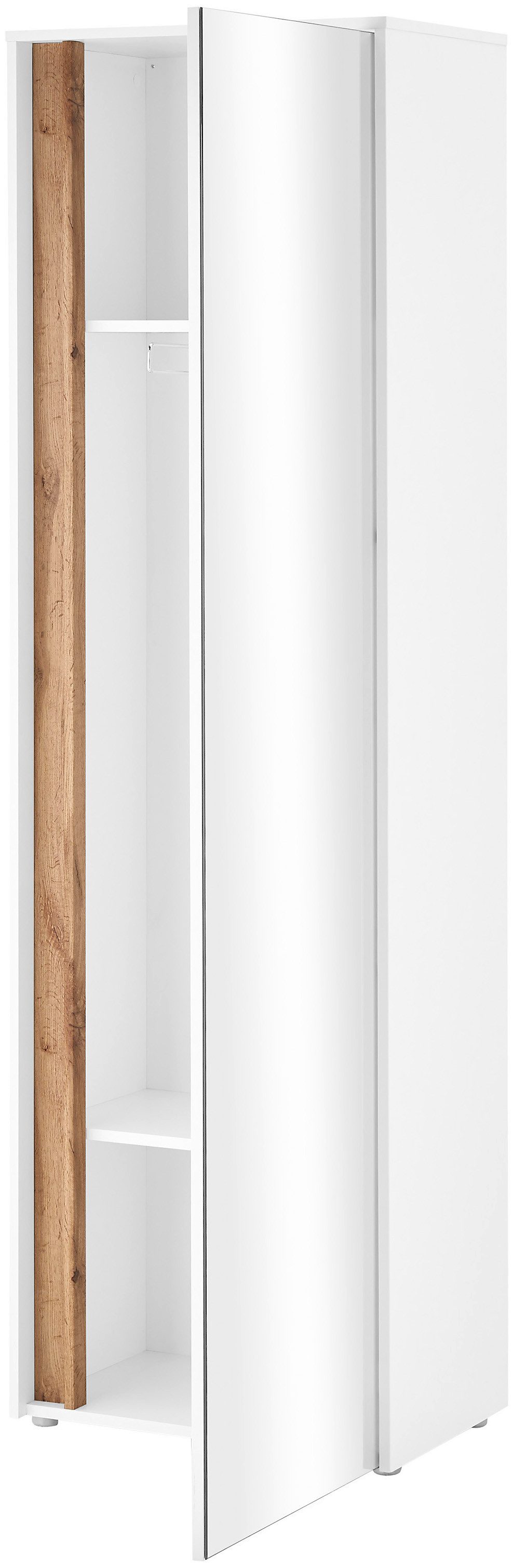 Home affaire Garderoben-Set GIRON/CiTY, moderne Garderobe, Komplettset mit viel Stauraum, (Komplett-Set, 3-St), enthält Garderobenschrank, Paneel, Schuhbank ink – Bild 5 von 5