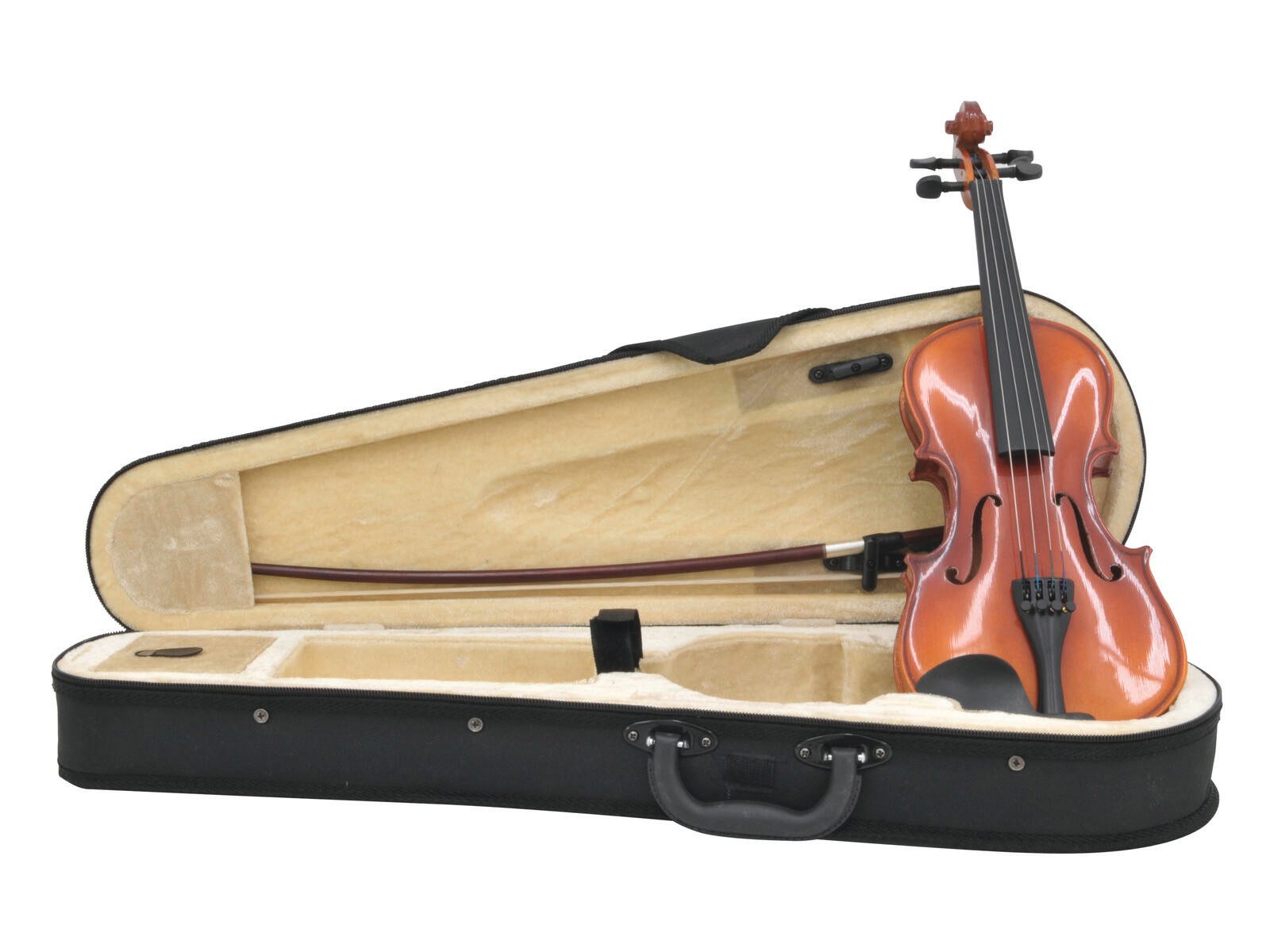 Violine DIMAVERY Violine 1/8 mit Bogen, im Case