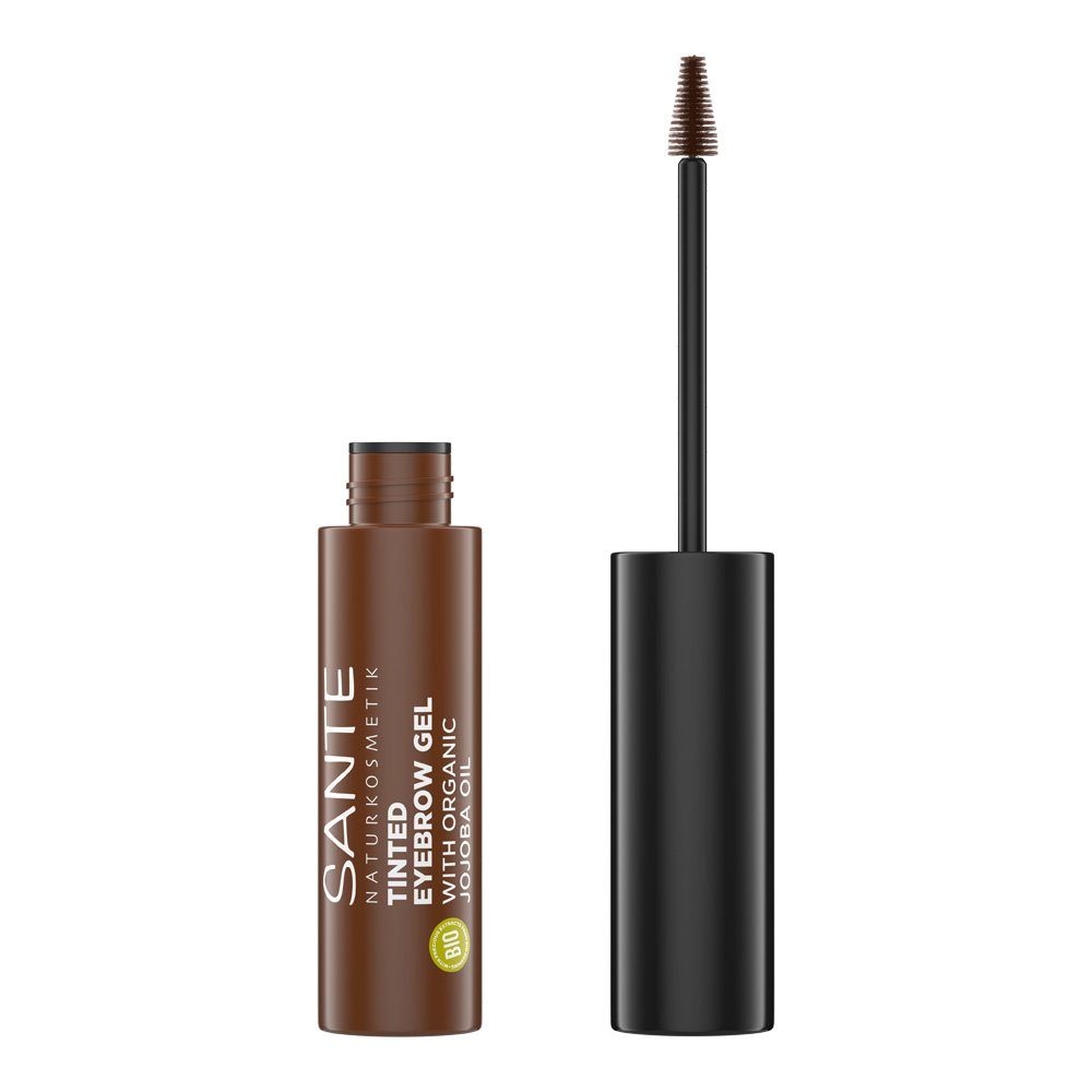 SANTE Augenbrauen-Farbe Tinted Eyebrow Gel brownie, 3.5 ml