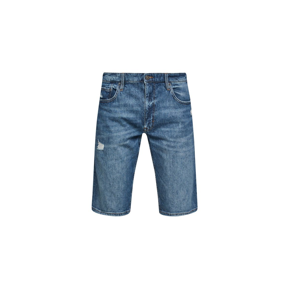 s.Oliver keine Angabe) regular blau Cargoshorts (1-tlg.,