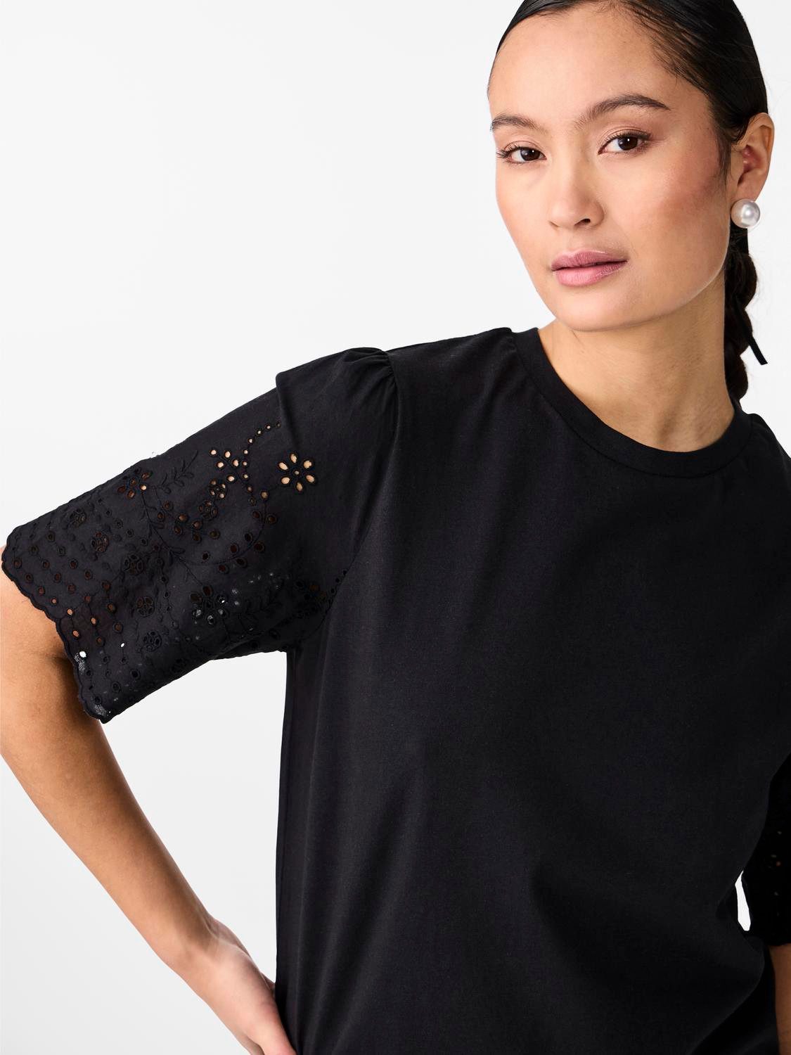 Y.A.S Kurzarmshirt YASLEX SS TOP W. günstig online kaufen