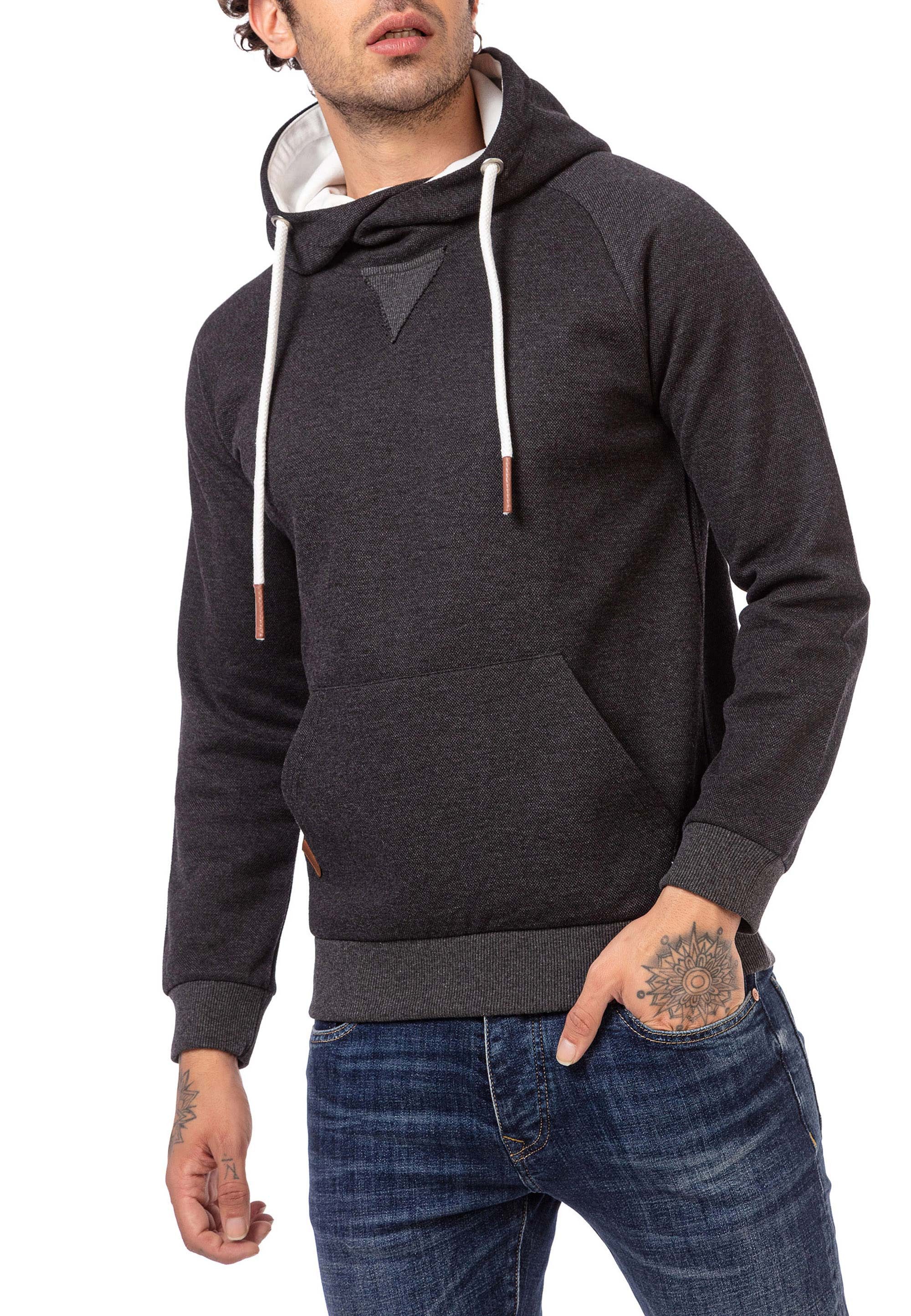 RedBridge Hoodie mit hohem Kragen - günstig online kaufen