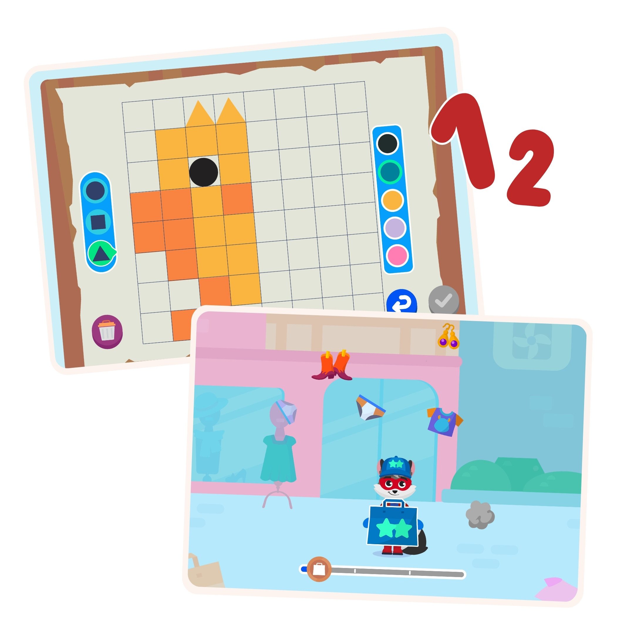 Edurino Lernspielzeug Hero Robin Lernfigur Geometrie & Zahlenmuster I Forme günstig online kaufen