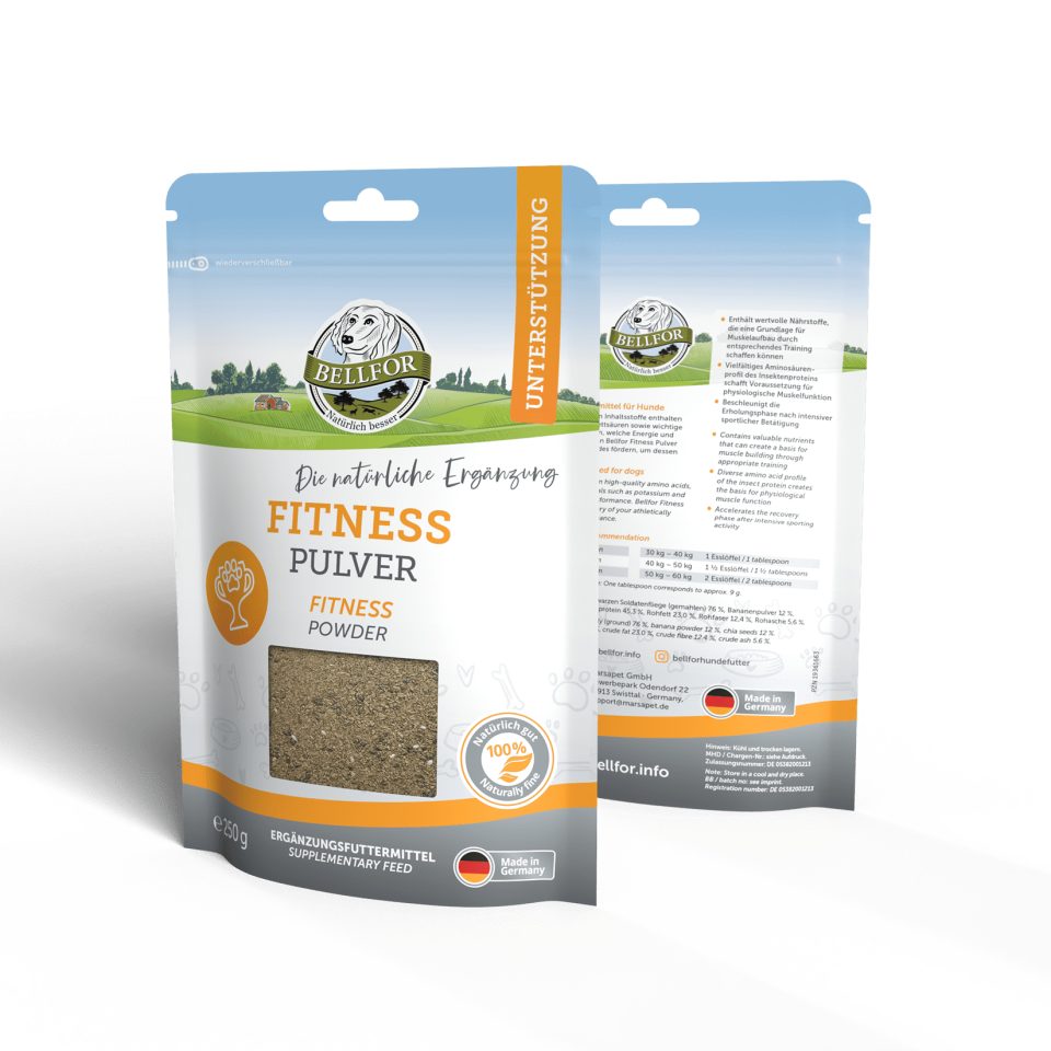 Bellfor Bellfor Fitness Pulver für Sporthunde - 250g, für: Hunde