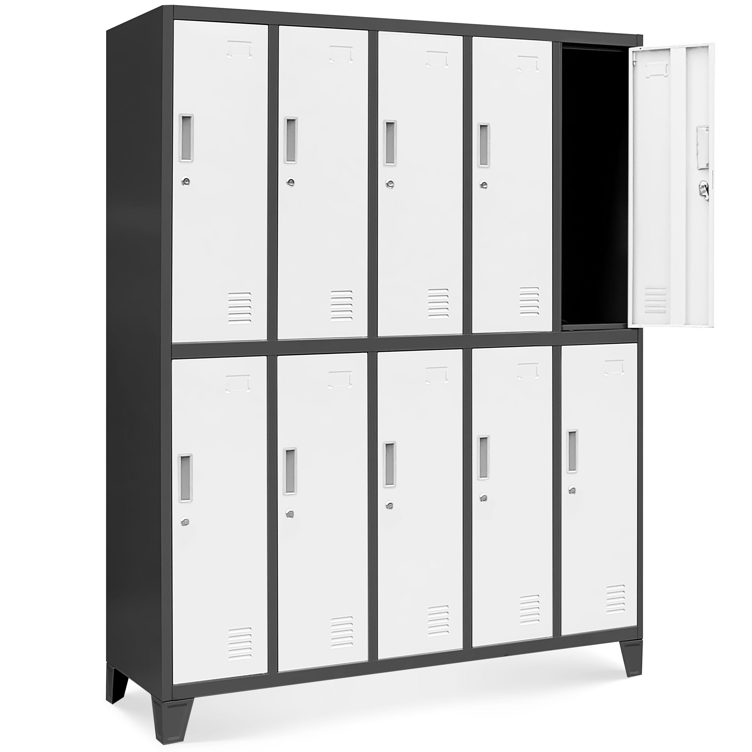 Jan Nowak Aktenschrank Umkleideschr. 172x136x45 Spind Schließfachschrank