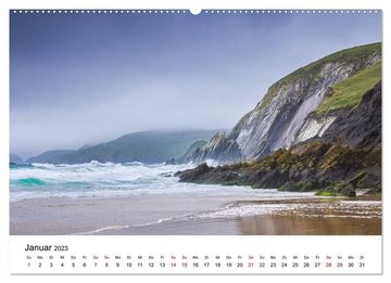 CALVENDO Wandkalender Irland, Land des Lichts (Premium, hochwertiger DIN A2 Wandkalender 2023, Kunstdruck in Hochglanz)