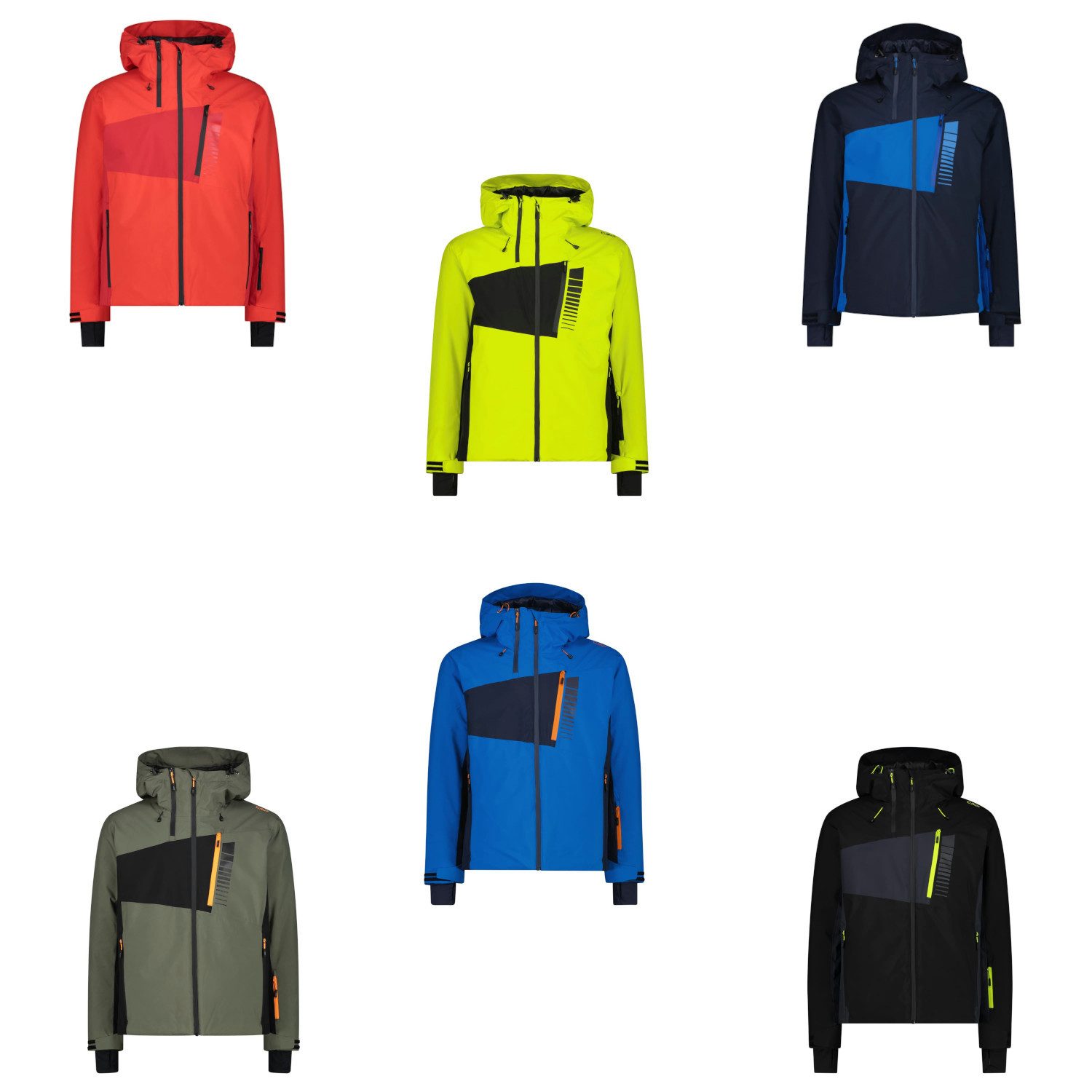 Skijacke CMP Herren Skijacke MAN JACKET FIX HOOD 34W4667