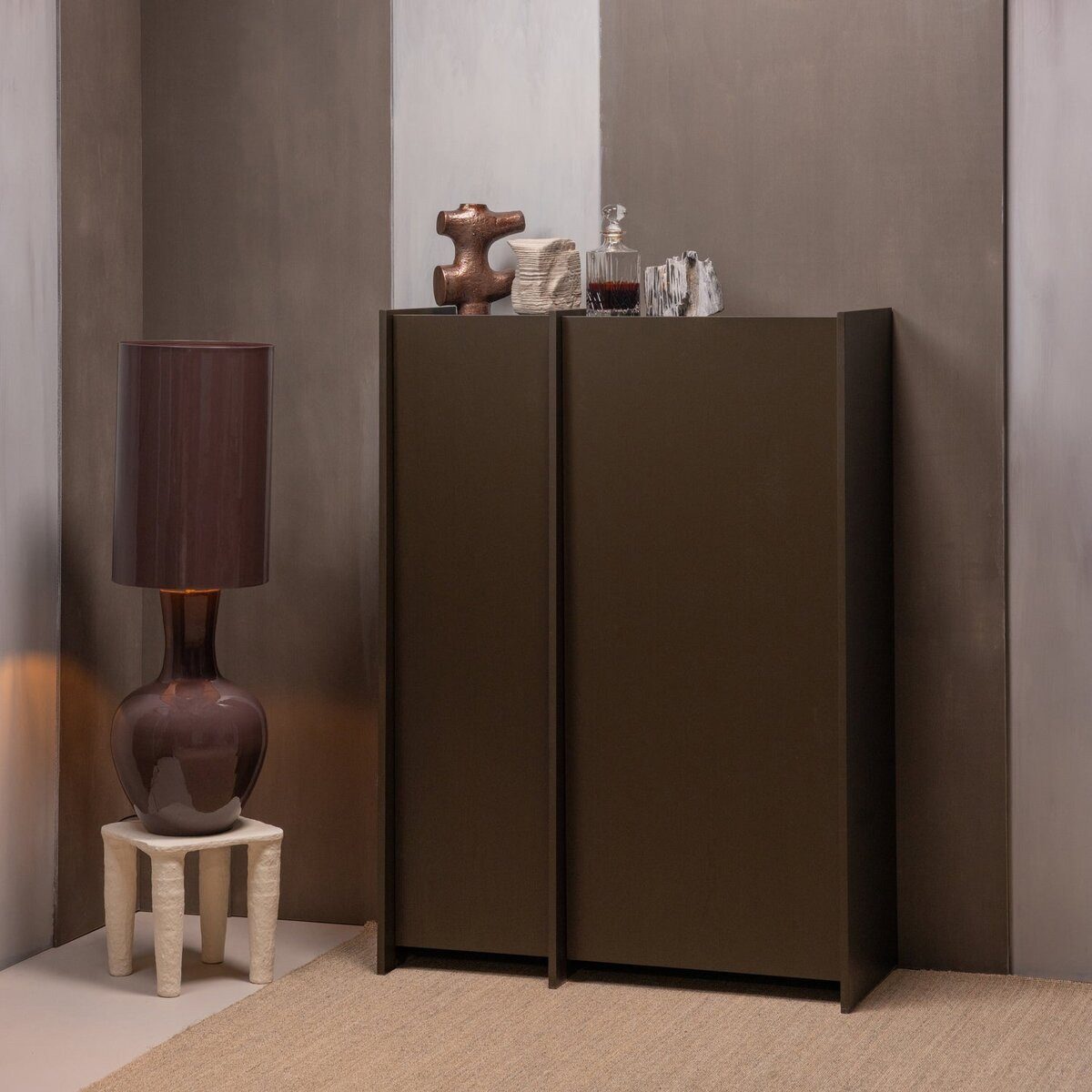 WOOOD Mehrzweckschrank Robustes, dynamisches Design, geräumiger Stauraum