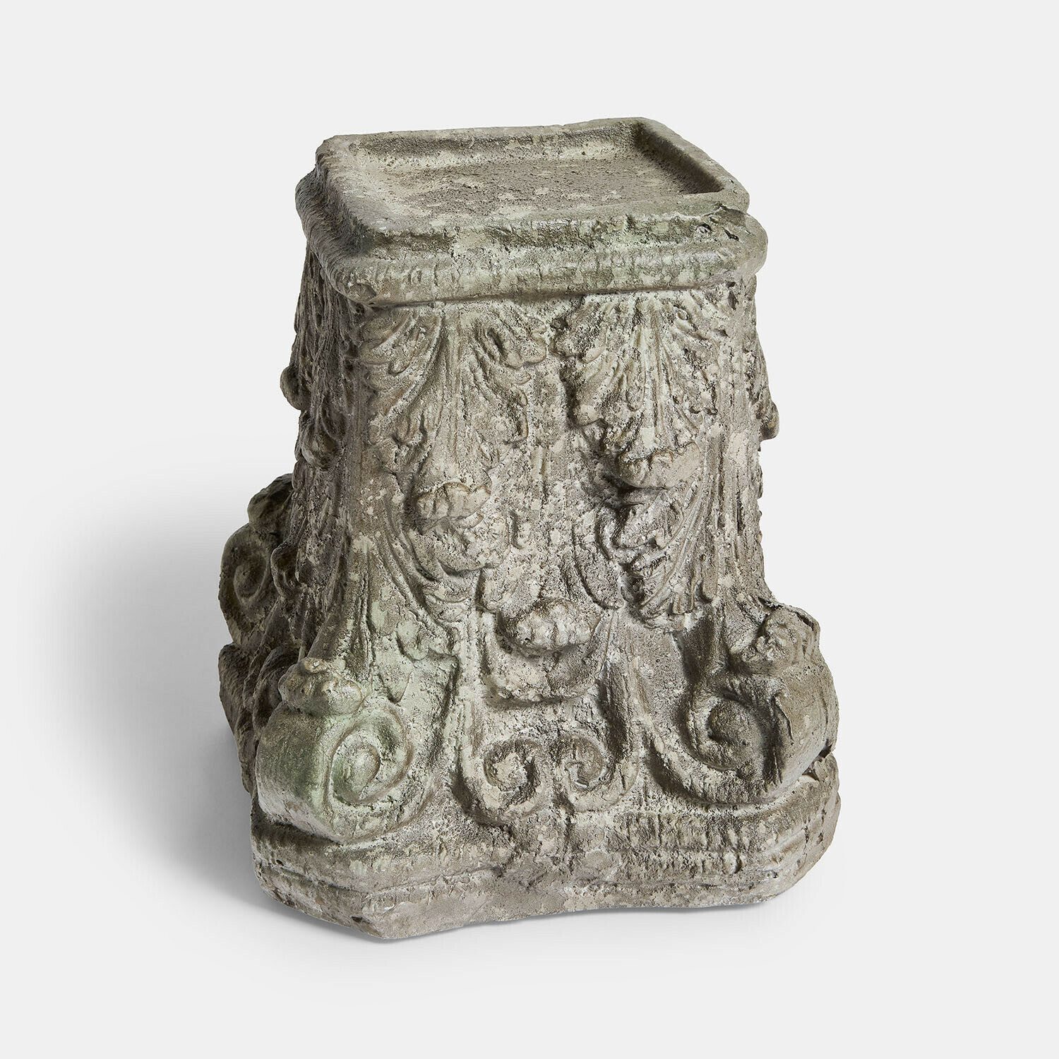 Mirabeau Dekoobjekt Deko-Objekt Lece antikgrau, stilvolles Interieur, Antik-Relief aus Kunststein