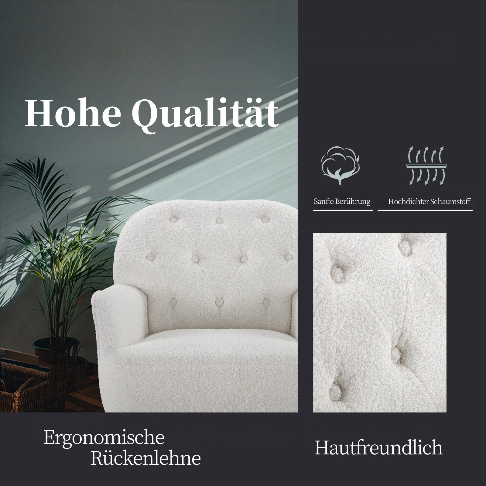 Intimate WM Heart Sessel Einzelsessel, Retro günstig online kaufen