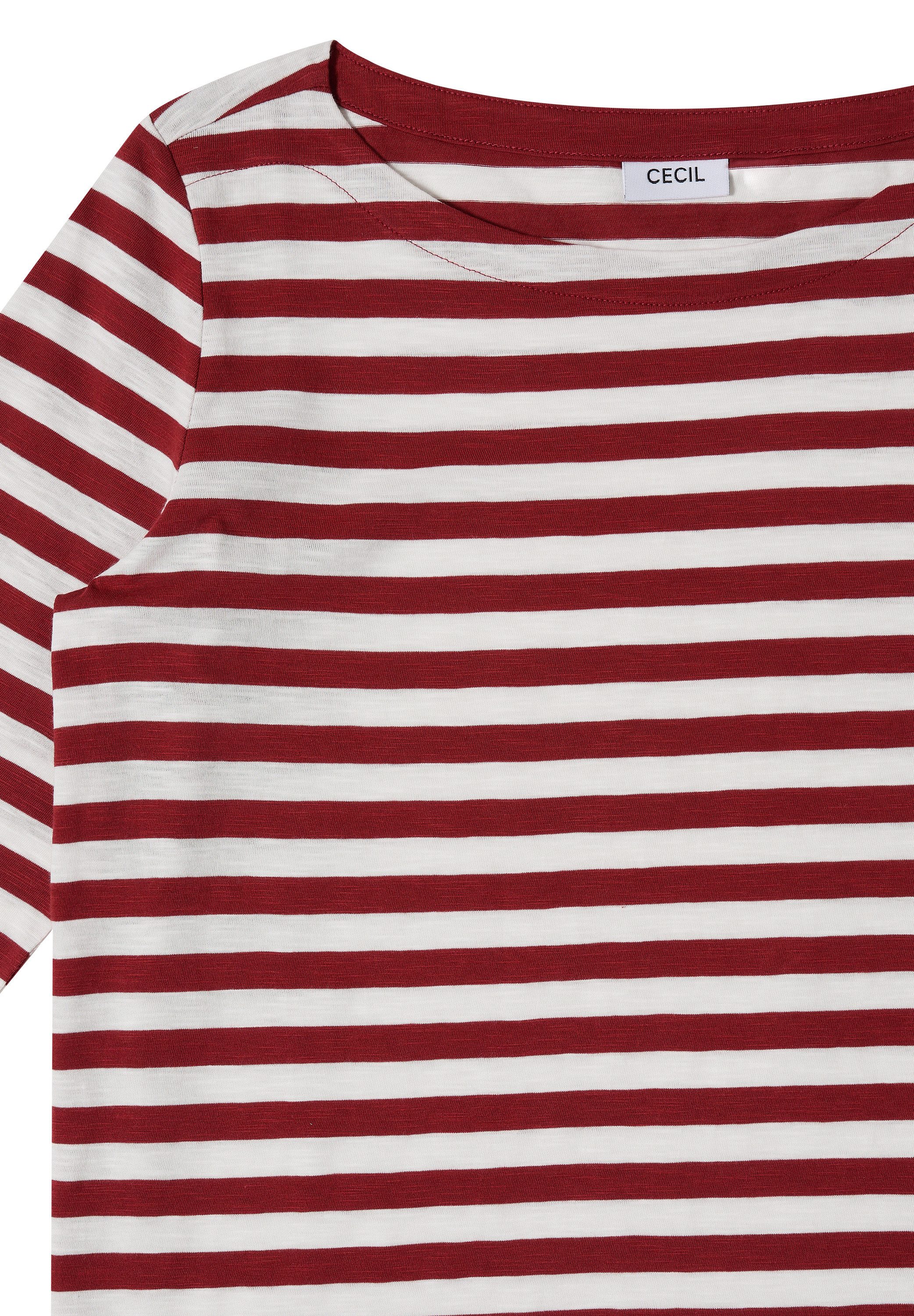 CECIL 3/4-Arm-Shirt aus reiner Baumwolle – Bild 5 von 5