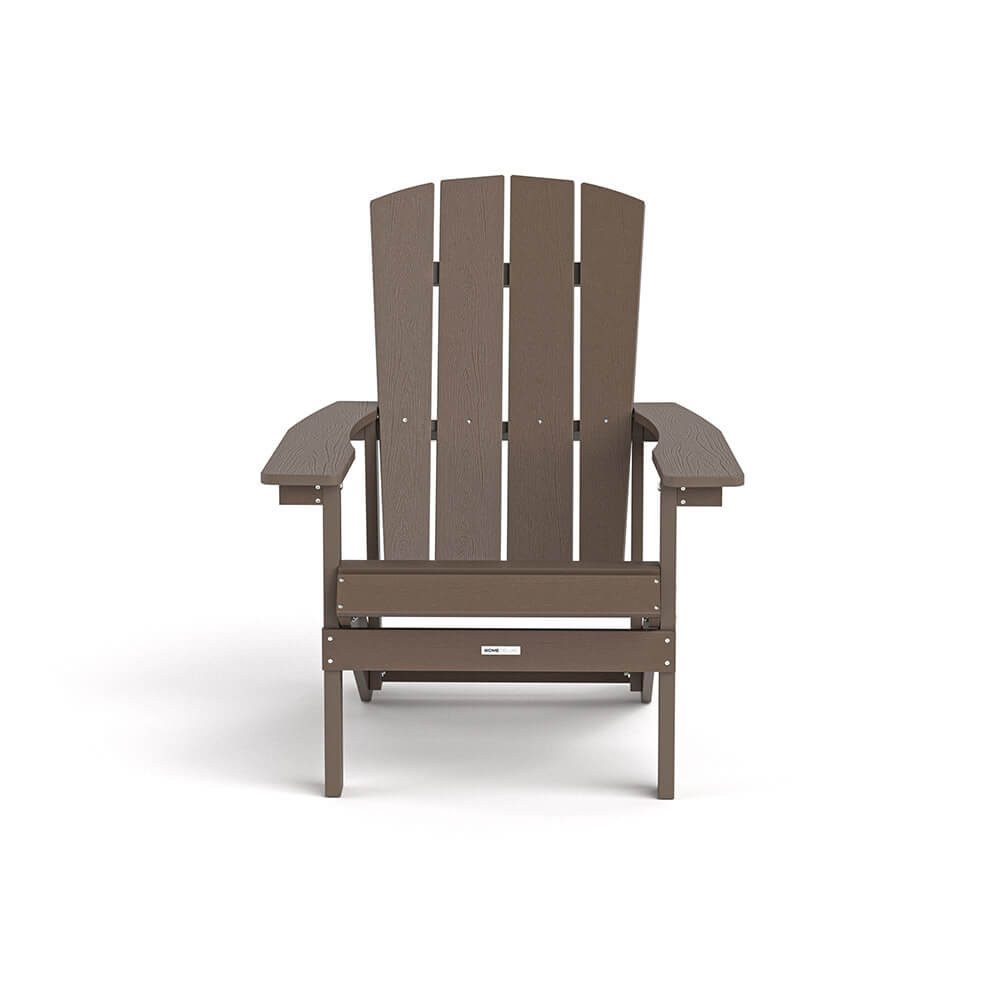 HOME DELUXE Gartenstuhl FAREA - Adirondack (1 St), mit breiten Armlehnen, Gartensessel, Loungesessel