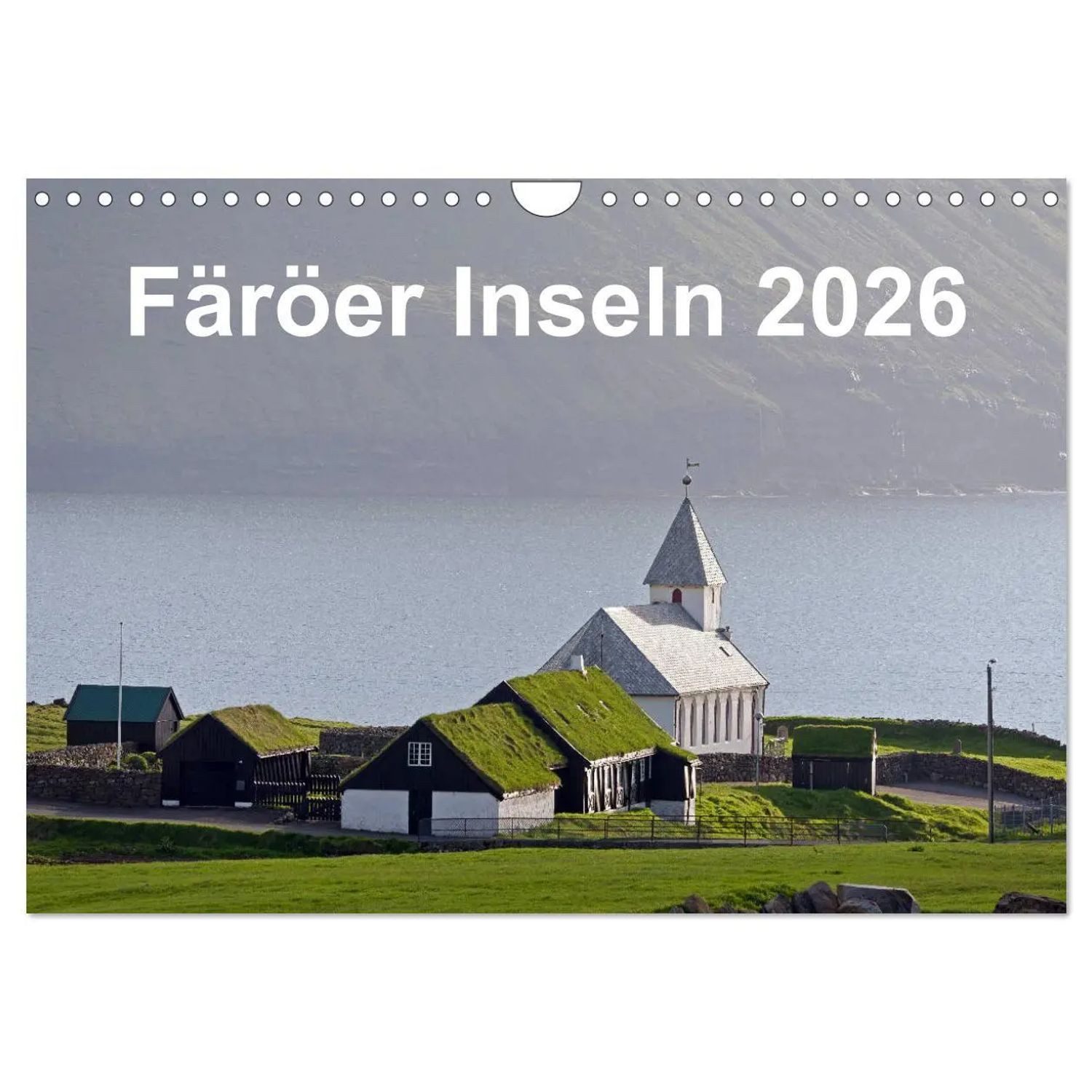 CALVENDO Wandkalender Färöer Inseln 2026 (Wandkalender 2026 DIN A4 quer), CALVENDO...