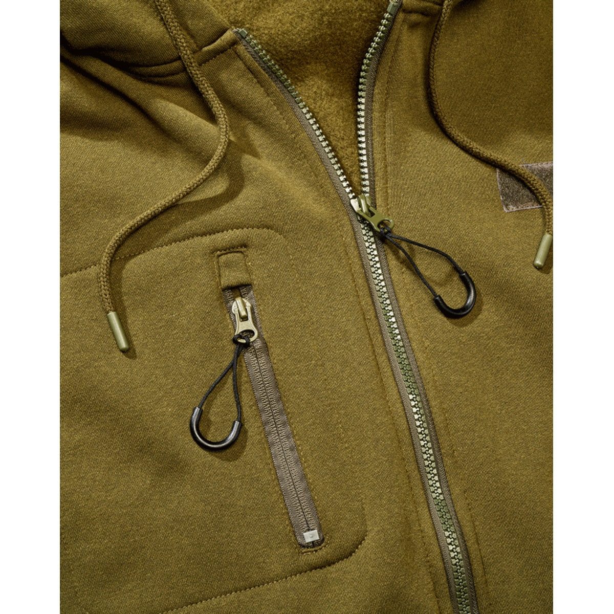 BWuM Outdoorjacke BWuM Tactical Kapuzenjacke mit Flaggen & Klett günstig online kaufen