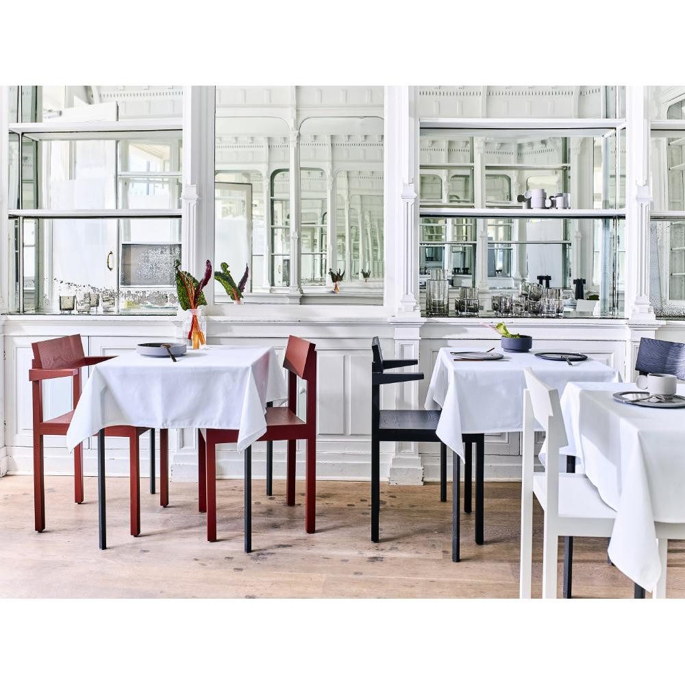 valerie_objects Stuhl Stuhl Silent Chair Clay With Armrests