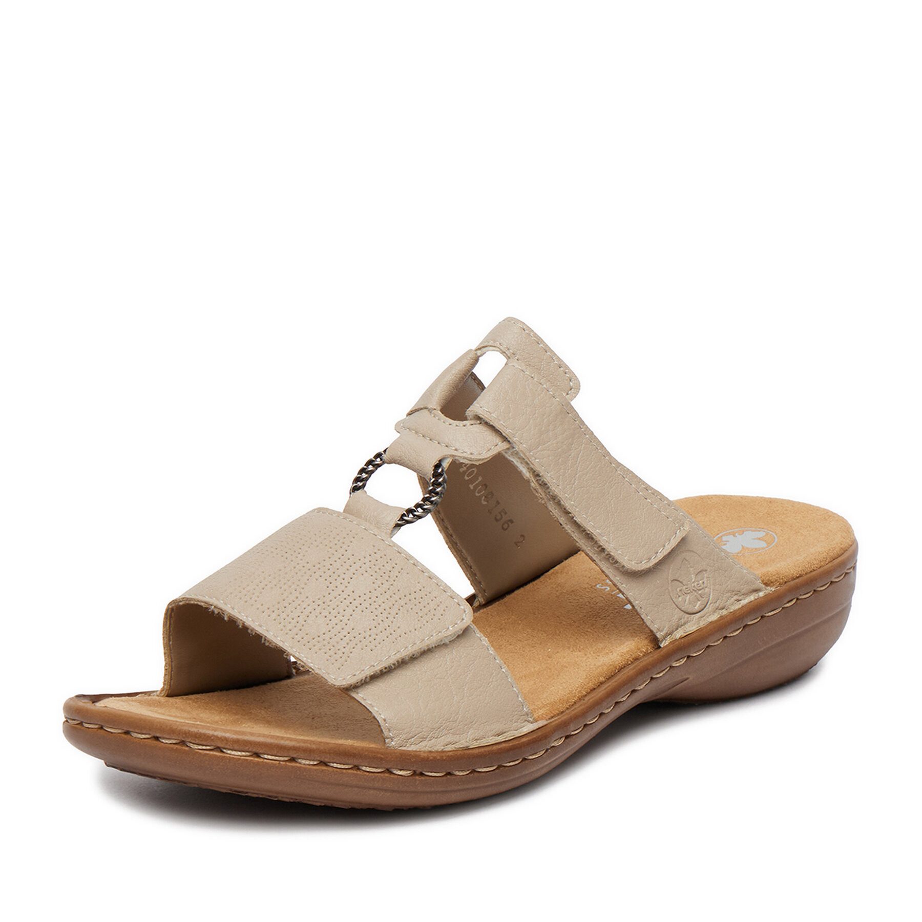 Rieker Rieker Damen-Flip-Flops Beige 60885-62 Badepantolette