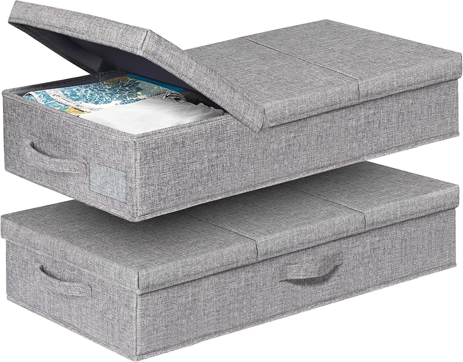 Coonoor Aufbewahrungsbox 2 Stück Faltbarer Unterbett günstig online kaufen